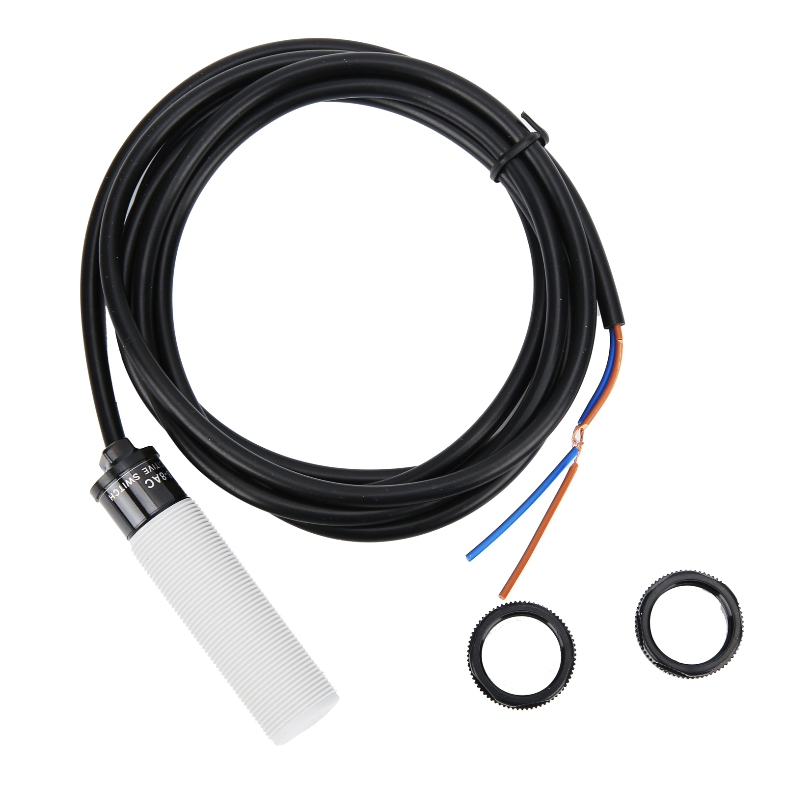 Berm Kapazitiver Annäherungsschalter Sensor Stromverteilungs-steuergerät 90–250 V Ac Cr18-8 Ac