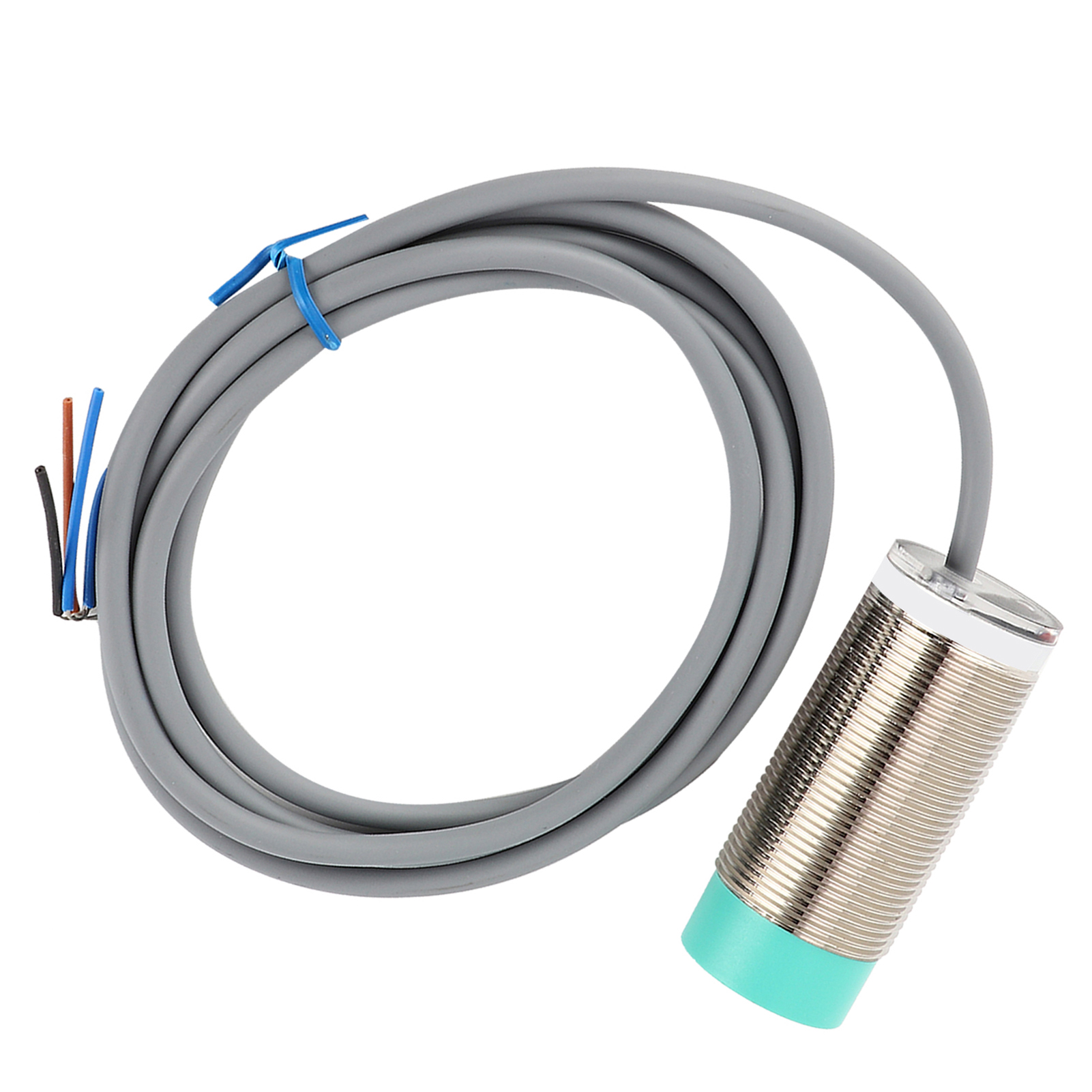 Berm-annäherungsschaltersensor, Zylindrisch, 3-adrig, Industrielle Leistungssteuerungseinrichtung 10–30 Vdc, Bem30–15-pk