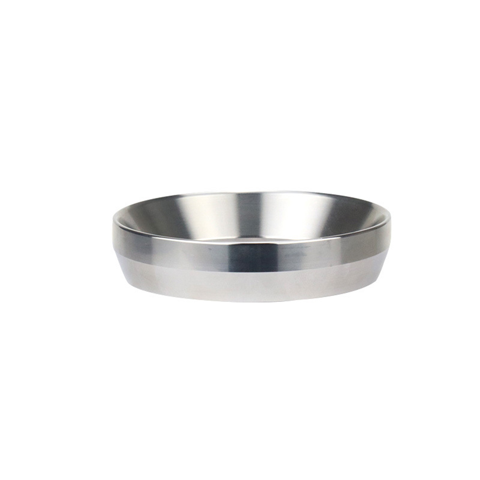 Staubfreier Dosiertrichter, Universelle Dosierringe Aus Aluminiumlegierung, Für Den Privaten Und Professionellen Gebrauch (58 Mm/2,3 Zoll), Edelstahlfarbe.