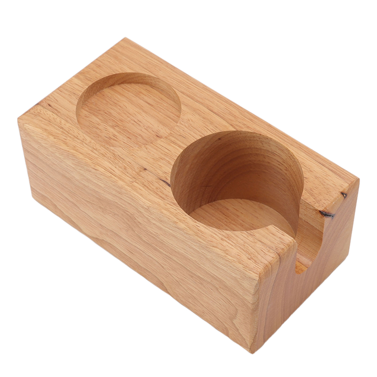 Kaffeetamperhalter Aus Buchenholz, Aufbewahrungsgestell Für Kaffeebarzubehör Für 58-mm-tamper, Holzfarbe