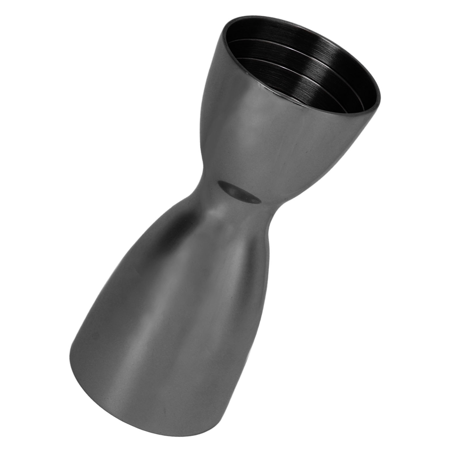Doppel-cocktail-jigger, Edelstahl-weinmessbecher, U-förmig, Schwarz Beschichtet
