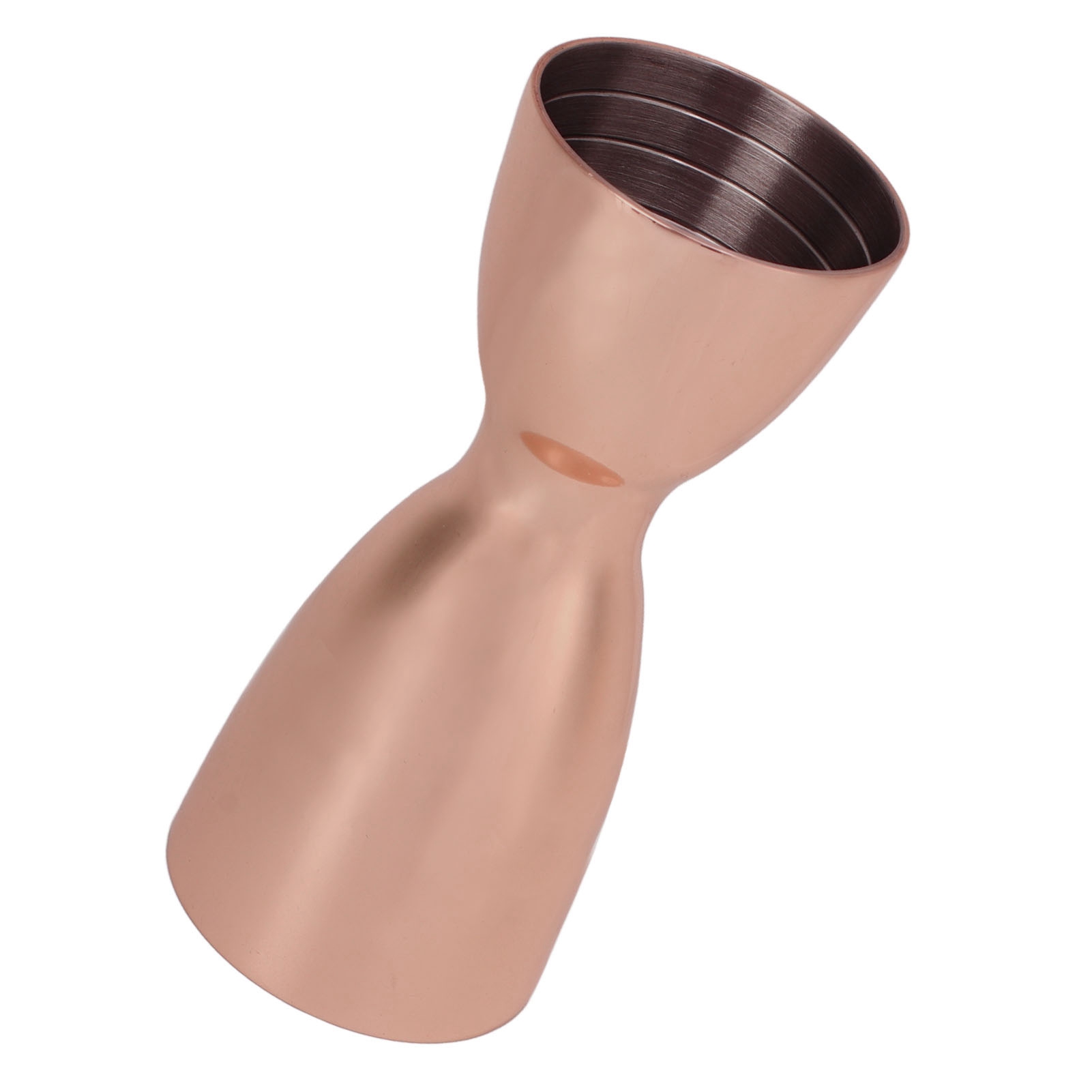 Doppel-cocktail-jigger, Edelstahl-weinmessbecher, U-förmig, Kupferplattiert