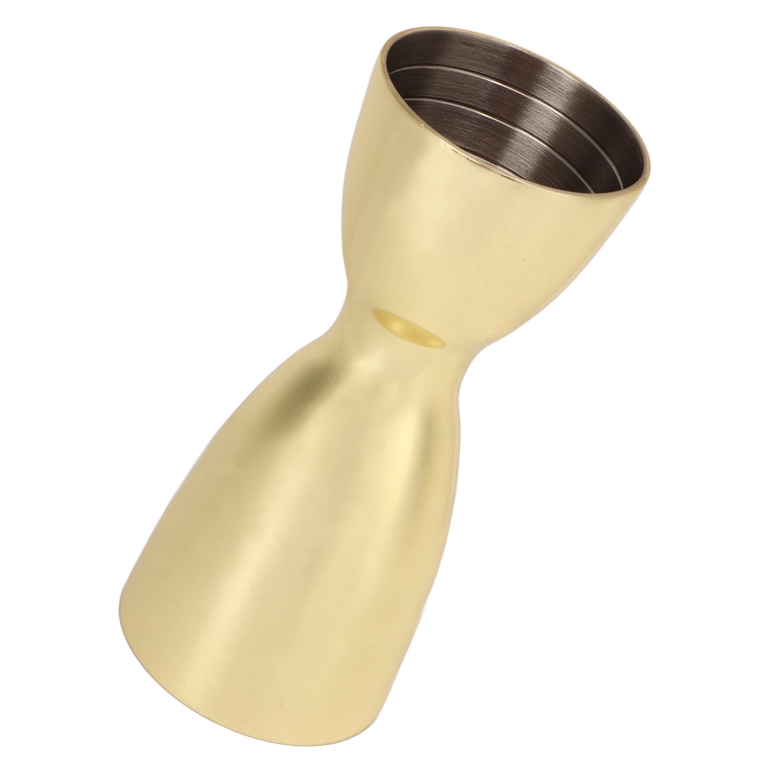 Doppel-cocktail-jigger, Edelstahl-weinmessbecher, U-förmig, Vergoldet