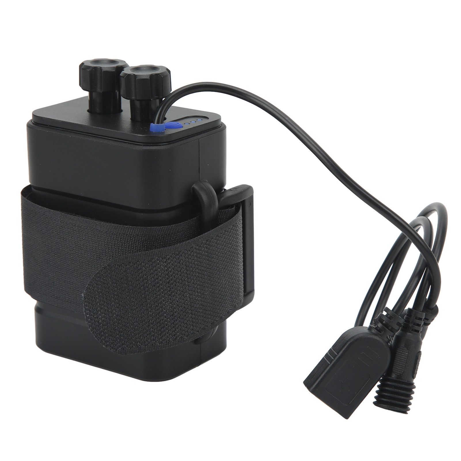 Wasserdichtes Abs-ladegehäuse (8,4 V) Für 6 Lithium-ionen-akkus Des Typs 18650, Mit Zwei Usb-anschlüssen Und Kabel, Ideal Für Reisen Und Camping.