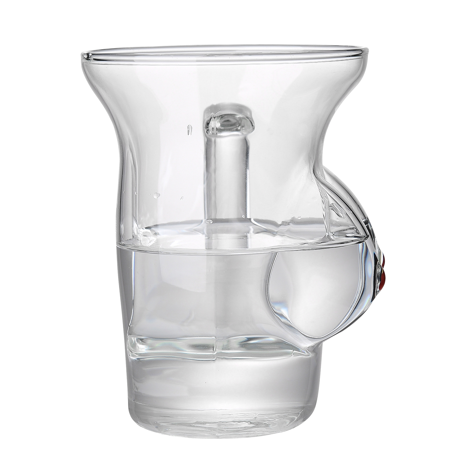 Kaffeebecher Aus Glas, 480 Ml, Großes Fassungsvermögen, Haushaltsbecher Aus Glas Für Milch, Saft Und Frühstück Mit Henkel