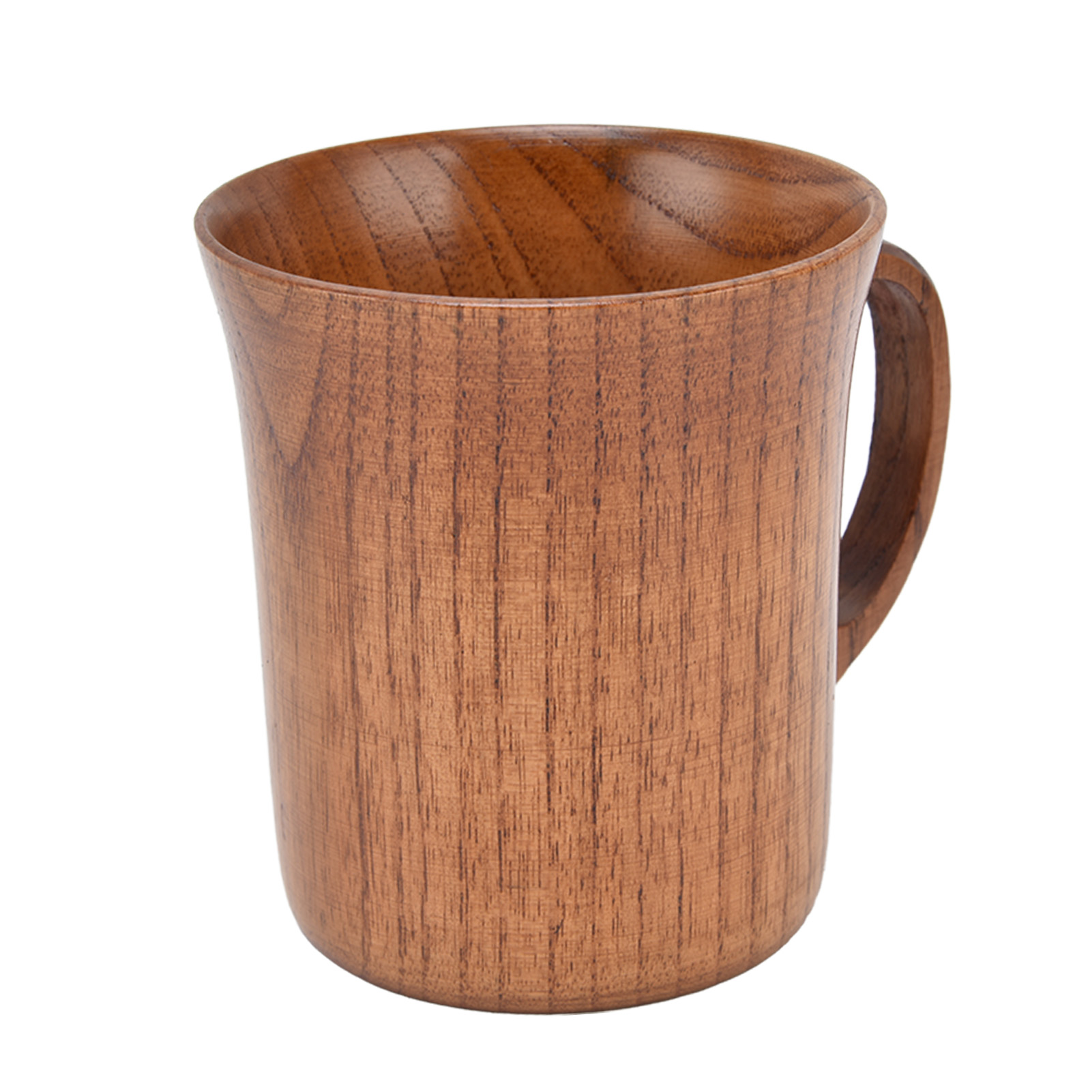 280 Ml Holzbecher Mit Henkel Aus Jujube-holz Für Büro, Geeignet Für Tee, Kaffee, Wasser, Wein Und Whisky