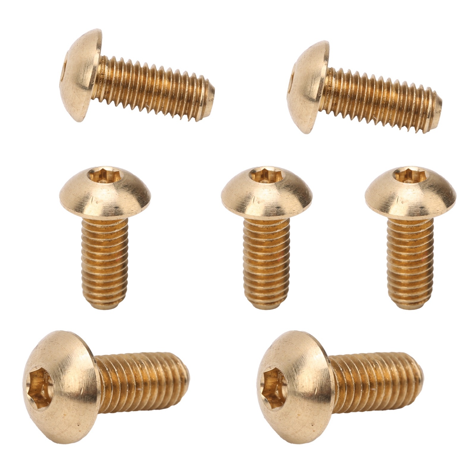 50 Stück Runde Innensechskantschrauben Aus Kupfer, Befestigungselemente, Hardware-werkzeuge, Industriebedarf, M5m5x12mm