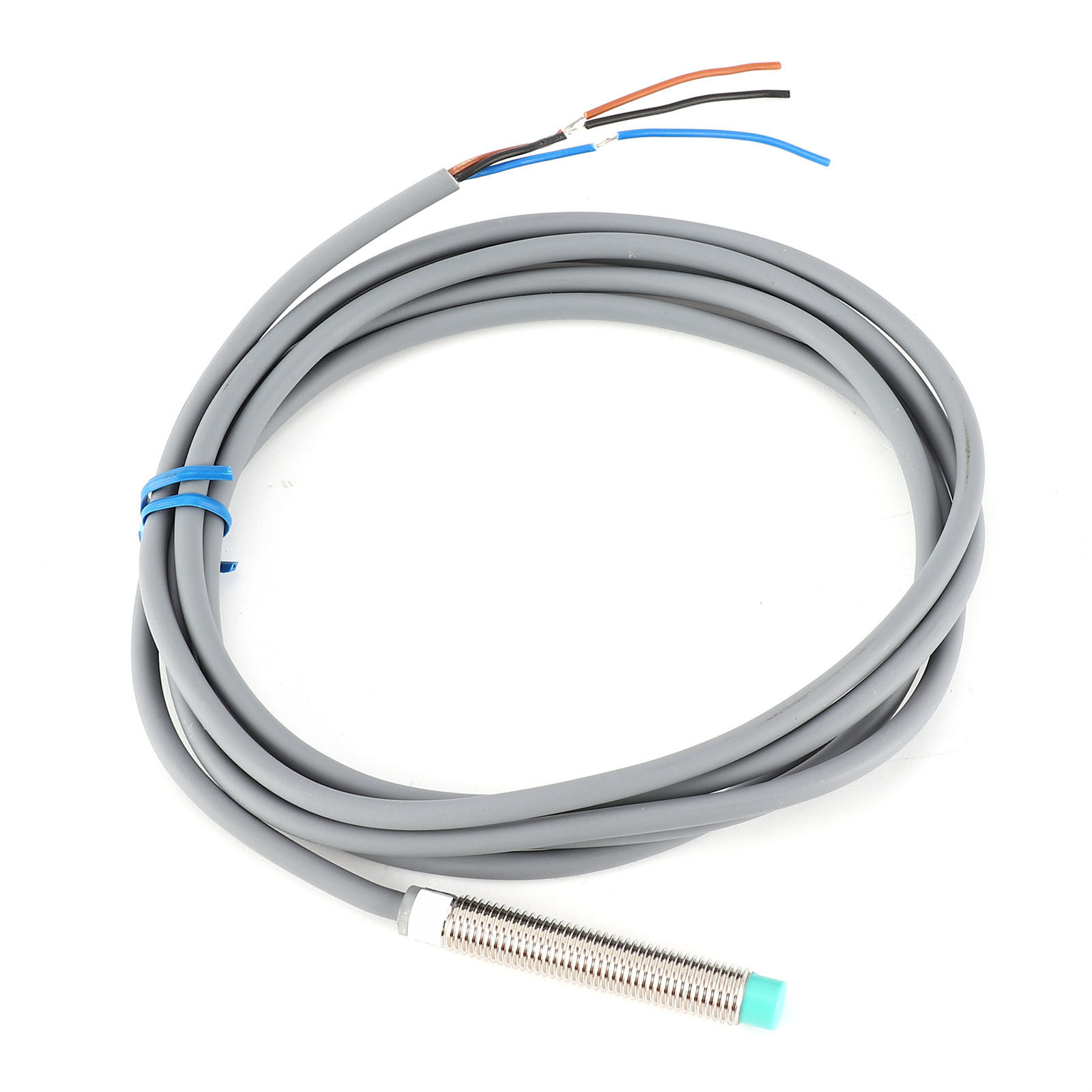 Berm Näherungsschalter, 3-draht-zylinderkopf-erkennungssensor-controller, 10–30 V Dc, Bem08-02-nb
