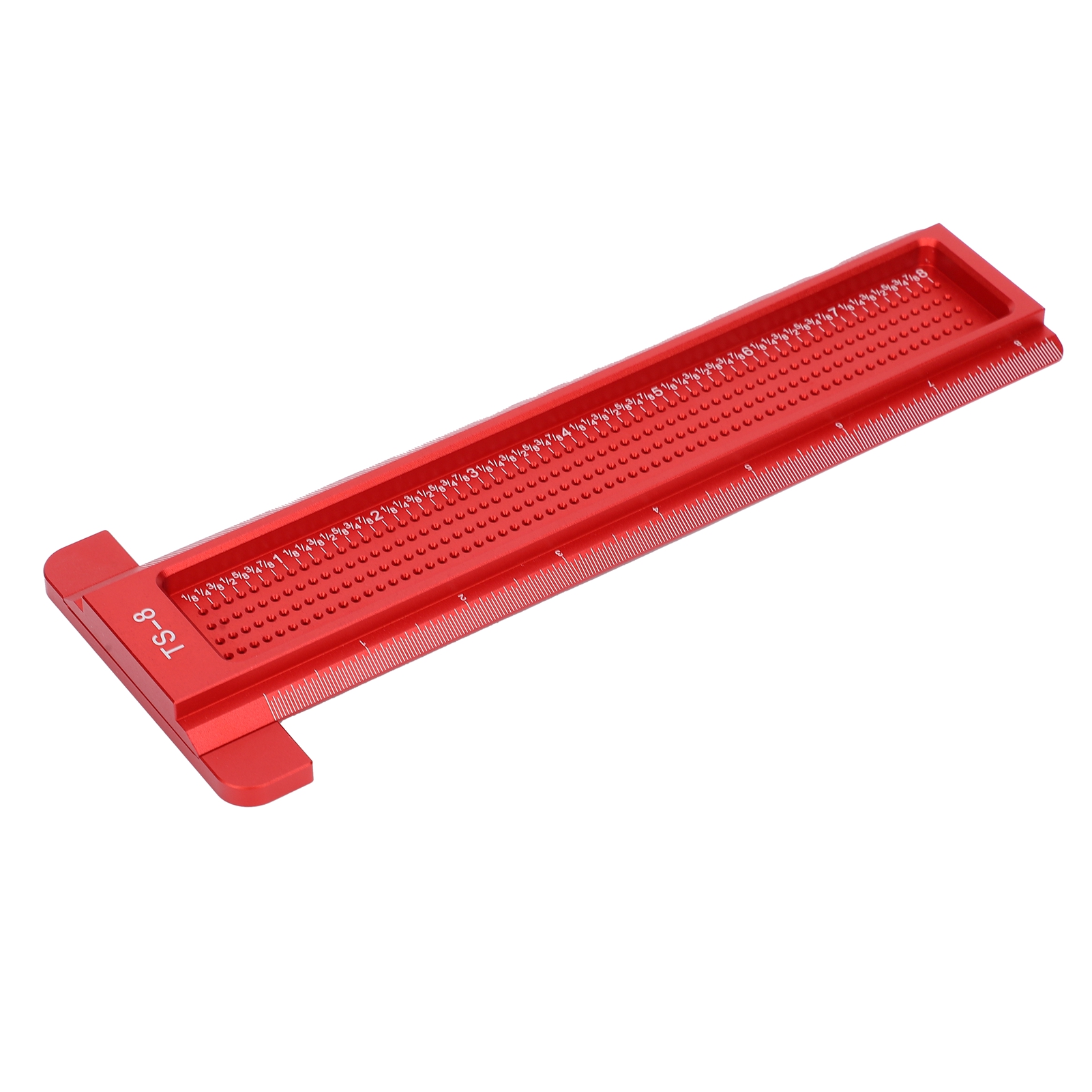 T-förmiger Lochanreißer, Mini-linienanreißer, Holzbearbeitungswerkzeug, Schreinerwerkzeug, 0-8 Zoll, Ts-8