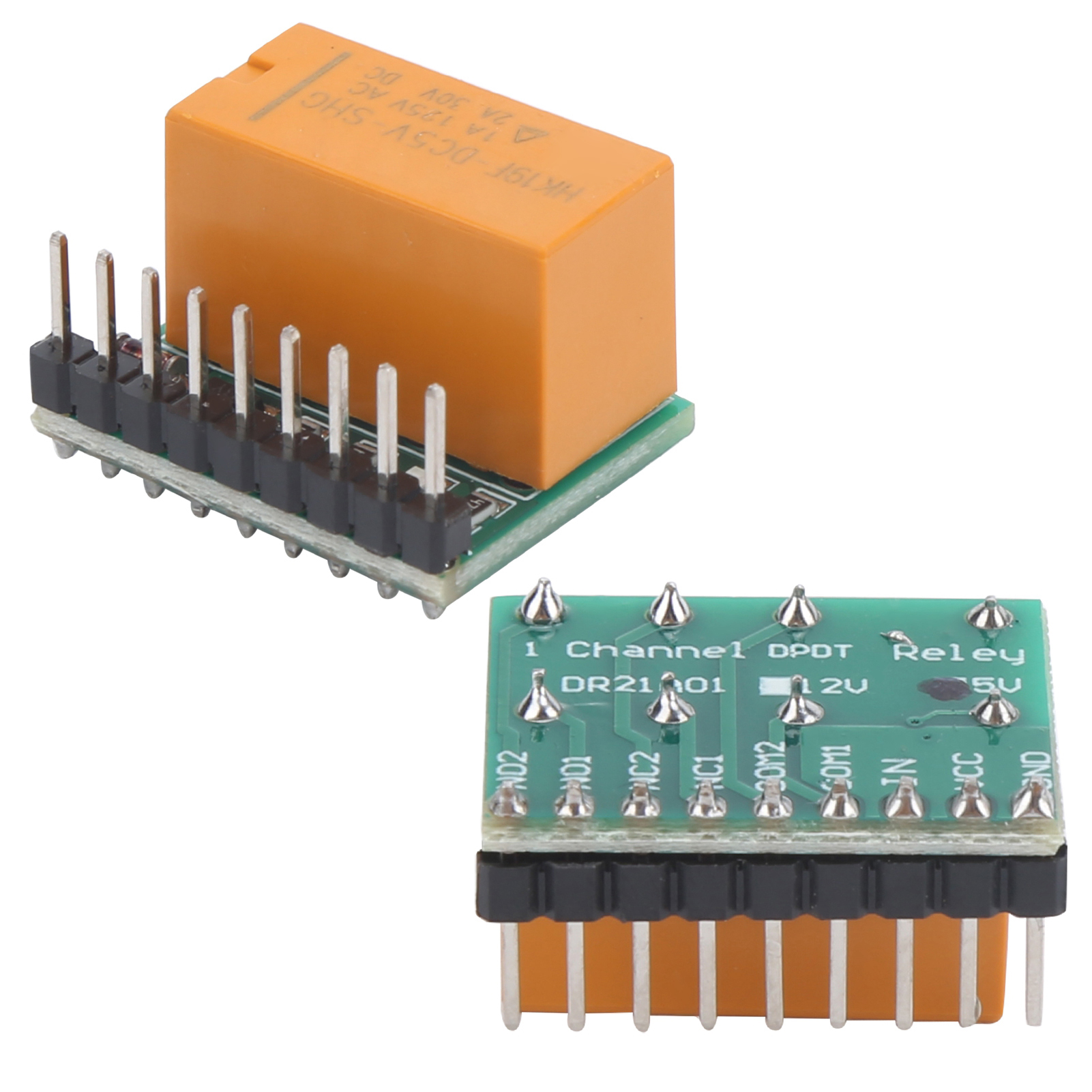 Doppelpoliges Umschalter-relaismodul Dpdt Ultraklein Automatische Anpassung Dr21a01dc5v