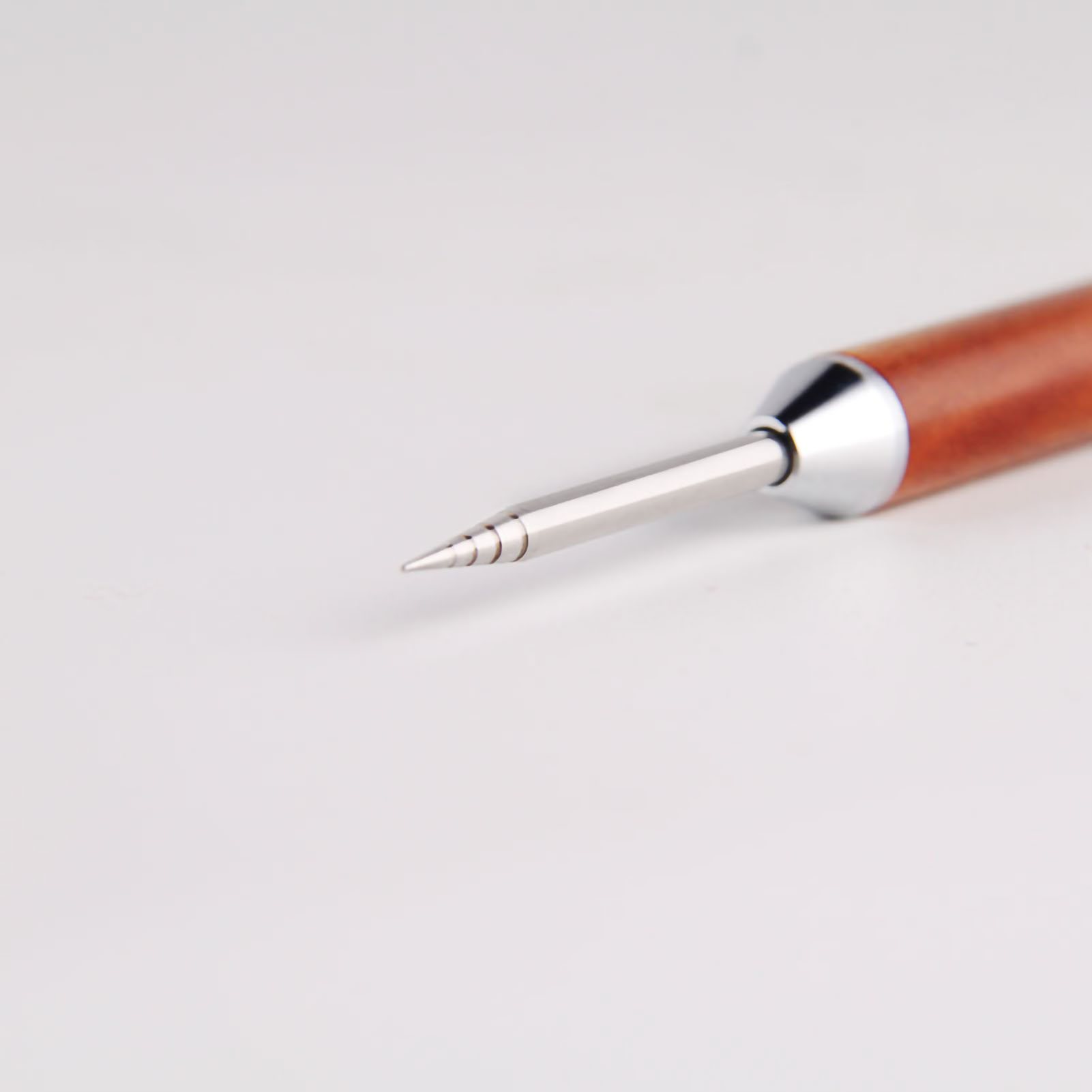 Kaffeenadel Für Kaffeekunst, Holzgriff, Latte-stift Aus Edelstahl, Diy-kaffeezubereitungswerkzeug, Kaffeenadel Mit Birnenholzgriff