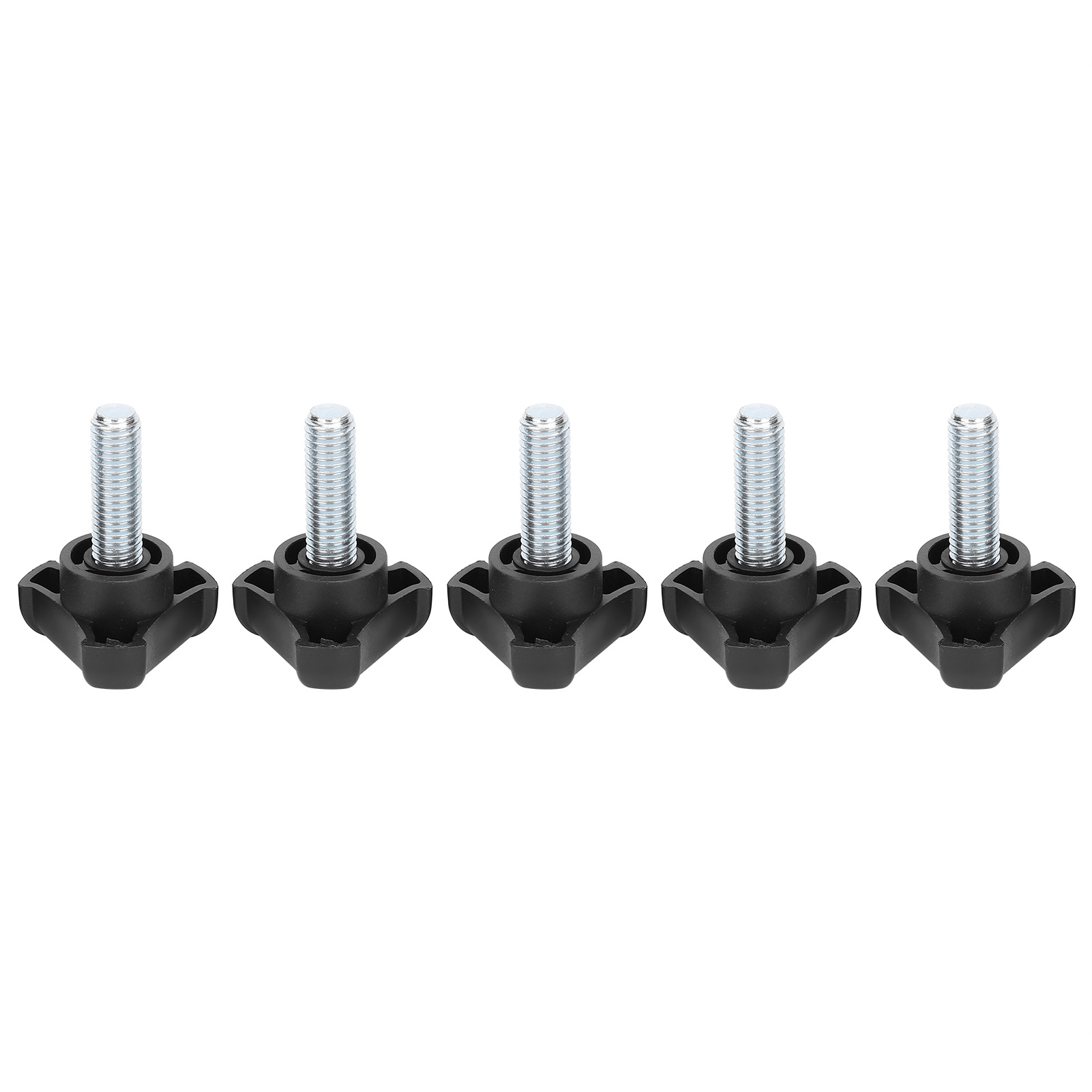 5-teiliges Set Mit Dreieckigen Kunststoff-schraubknöpfen Zum Festziehen Von Schrauben, Zubehör M10 30 Mm