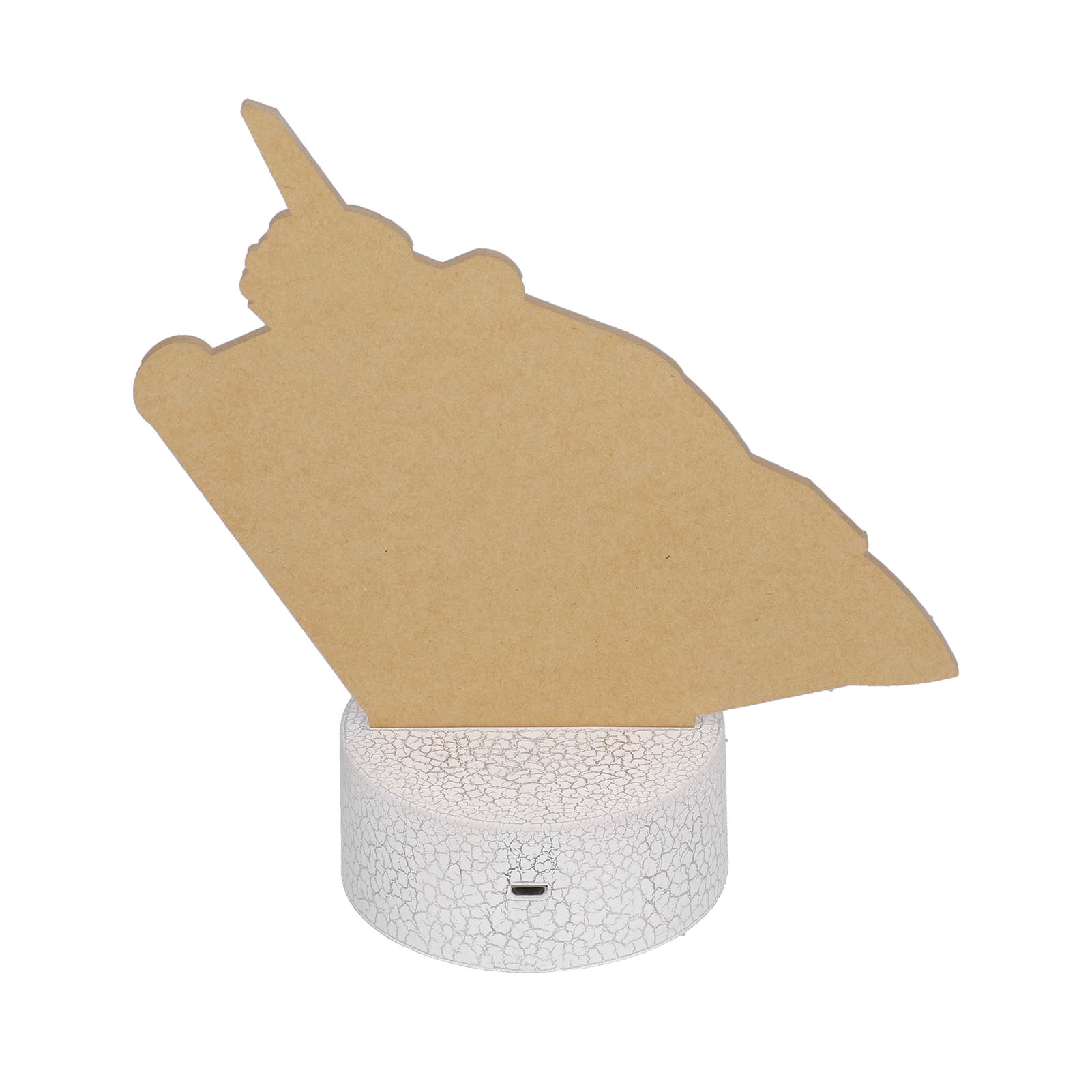 3d-nachtlicht, 16 Farben, Dimmbar, 4 Blinkmodi, Fernbedienung, Touch-schalter, Raumschiff-lampe, Geschenk Für Kinder