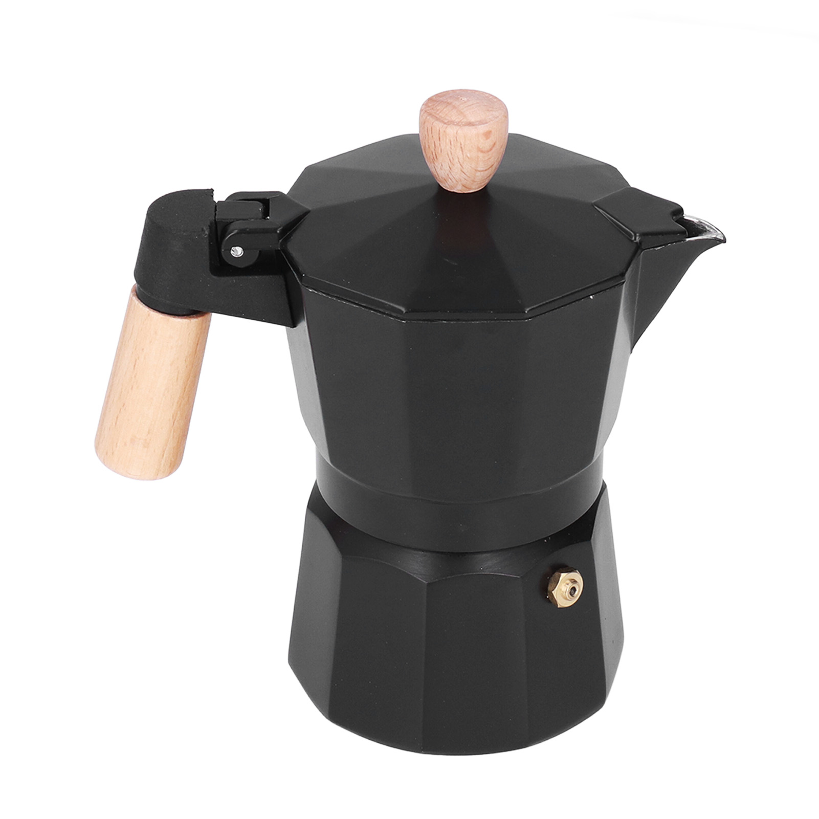 Achteckige Kaffeemaschine Für Den Herd, Handgebrühter Kaffee, Ideal Für Camping, Haushalt Und Büro, Für 6 Tassen