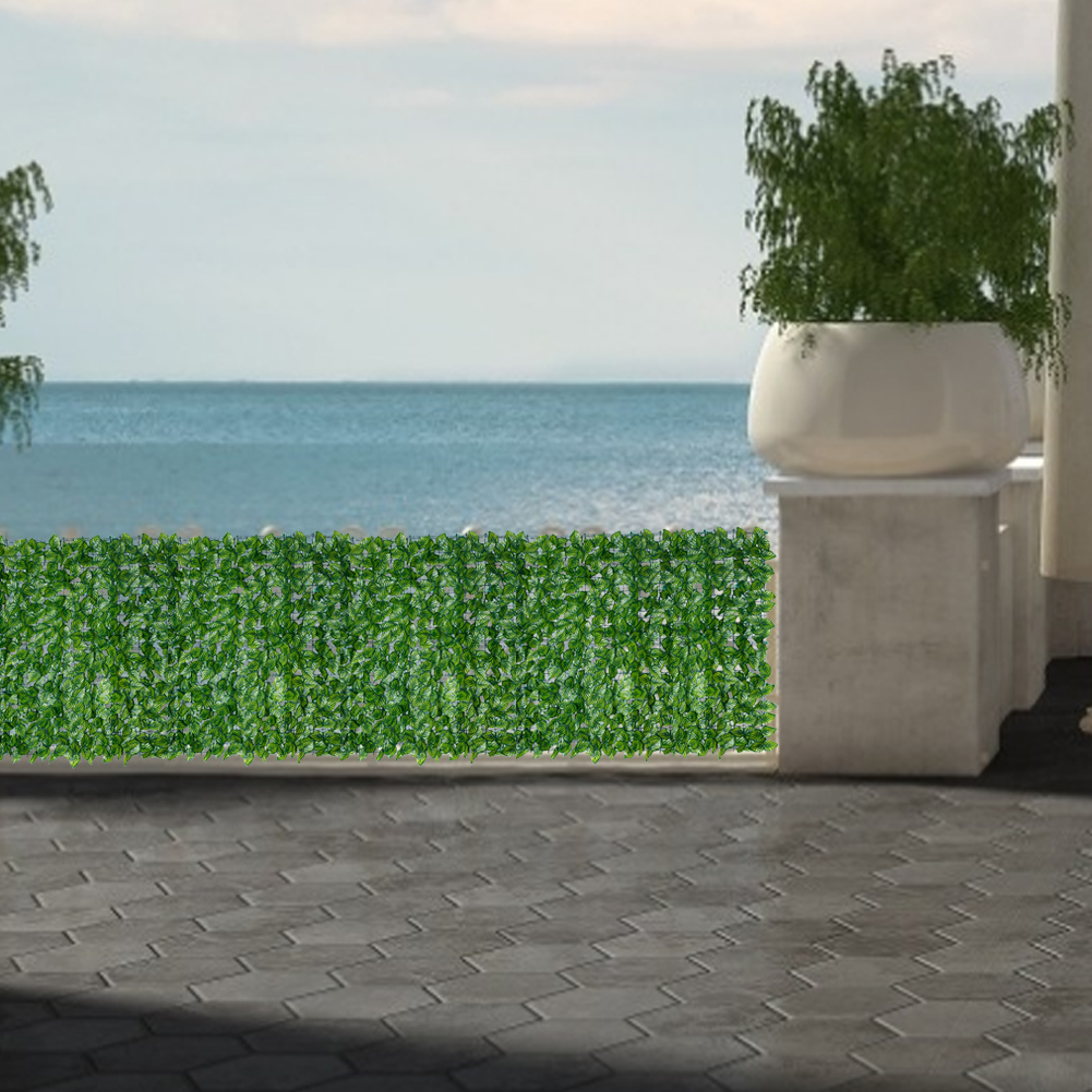 Künstliche Laubschutzrolle, Uv-beständig, Für Hecken, Mauern, Garten, Zäune Und Balkone – Geeignet Für Den Innen- Und Außenbereich