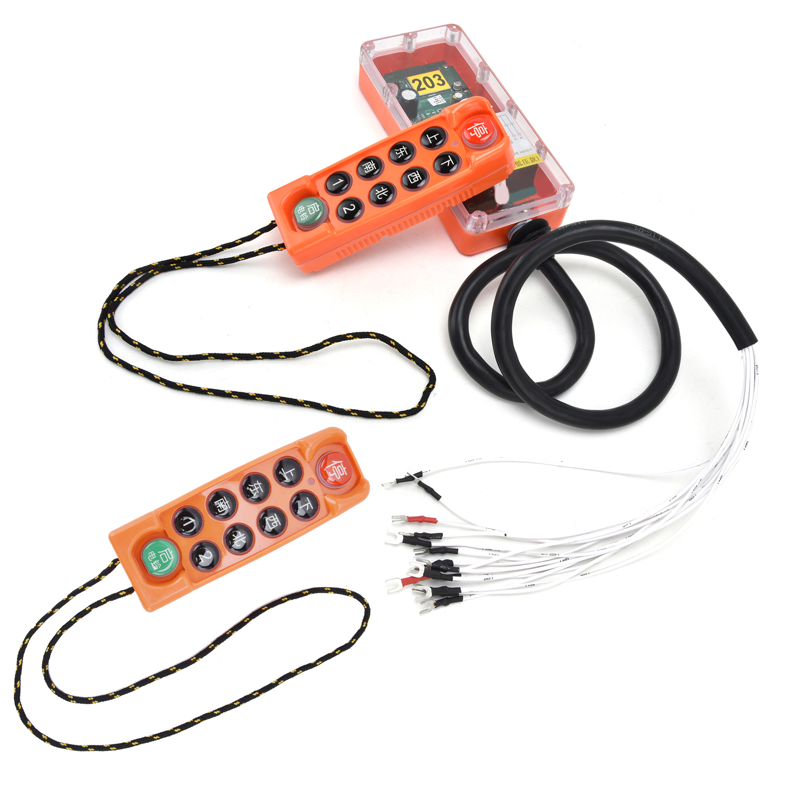 Drahtlose Kranfernbedienung, Industrieller Elektrischer Kanalhubwagen, Funkschalter H23c++ (12v-36v (niederspannung))