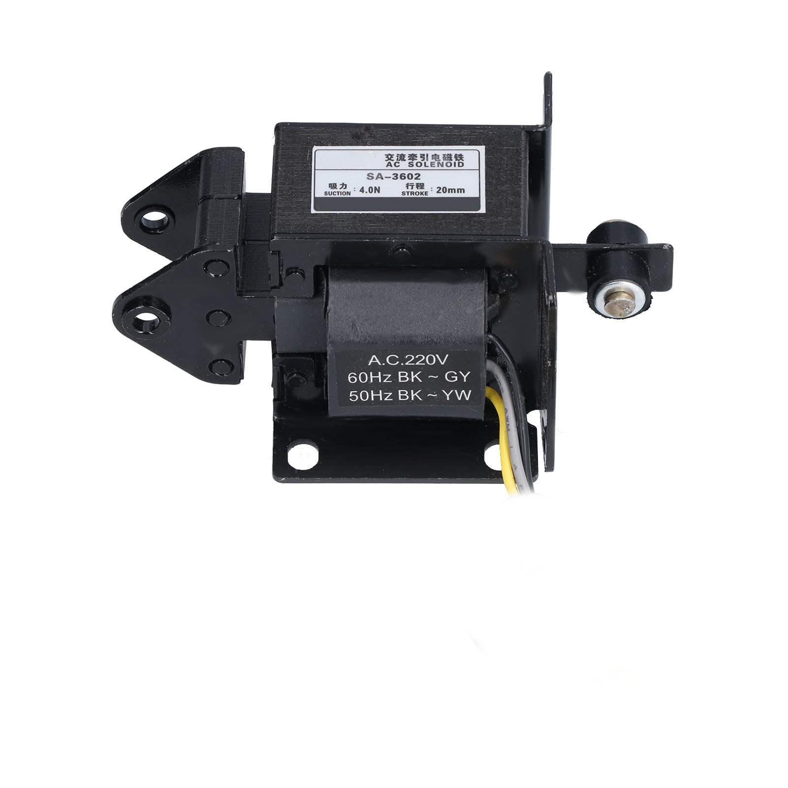 Berm Ac-solenoid-elektromagnet Traktions-schubzug-elektromagnet Ac220v Sa‐3602