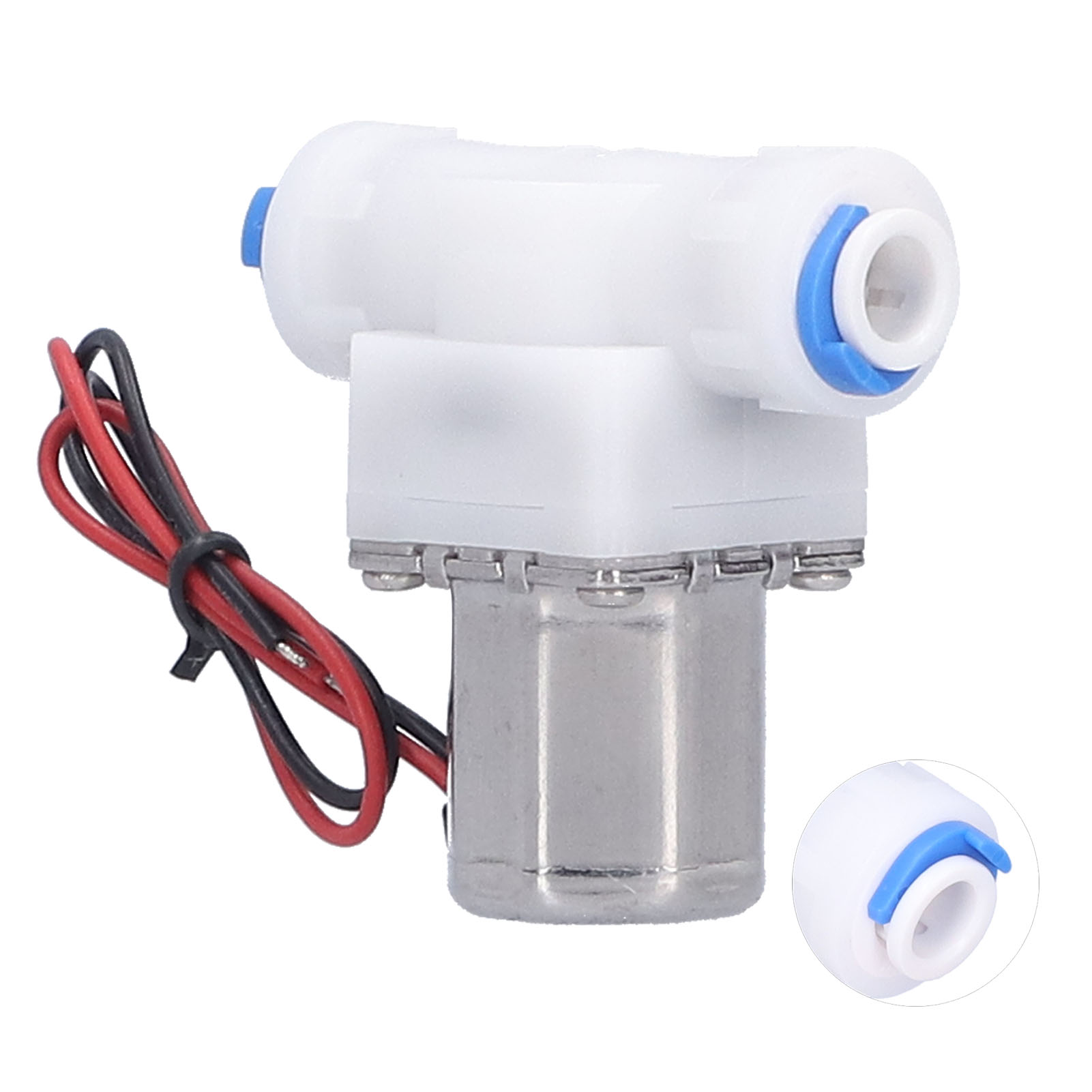 1/4-zoll-magnetventil Für Trinkwasser, Schnellanschluss, Bistabil, Impulshydraulik, 4,5 V Dc