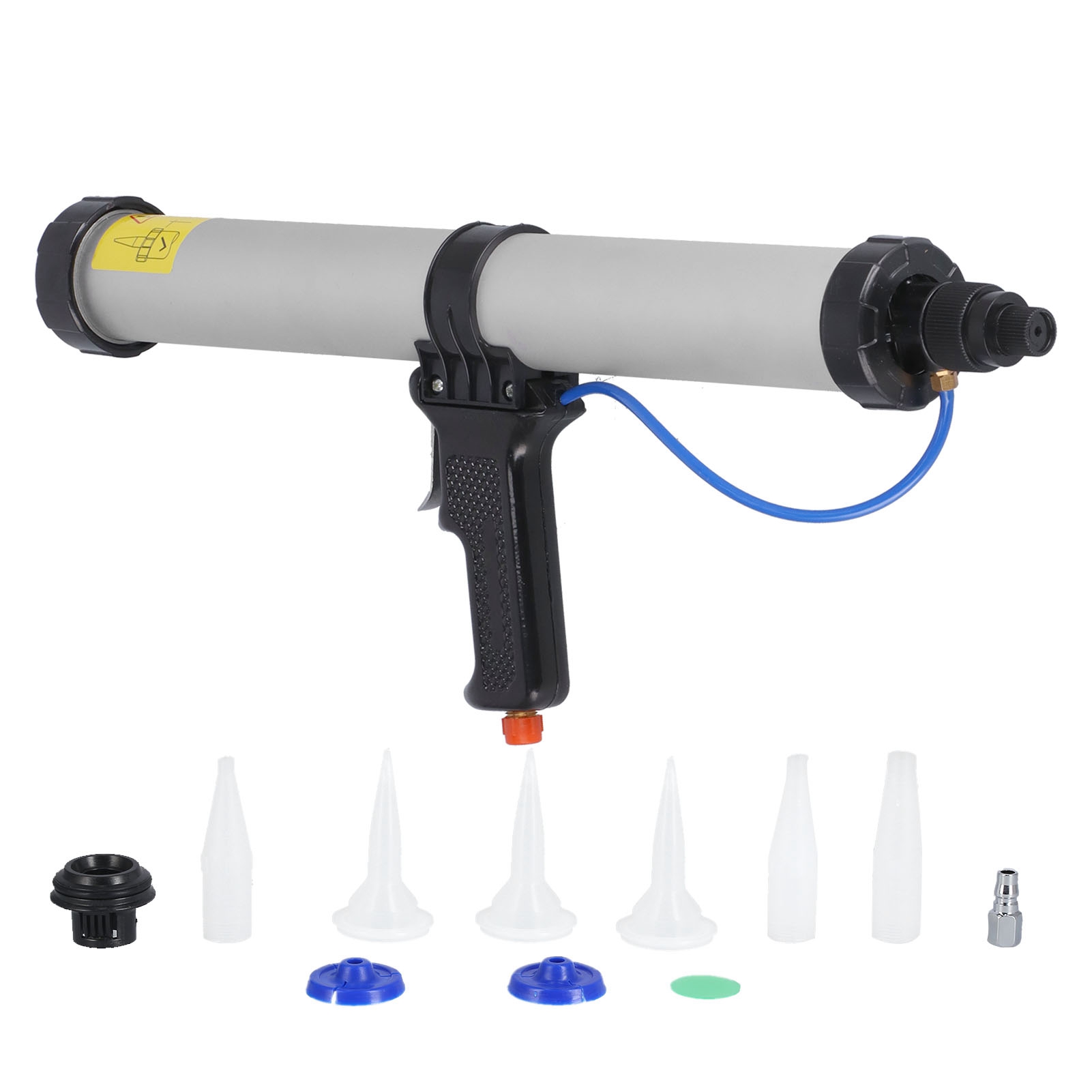 Pneumatische Kartuschenpistole Aus Aluminiumlegierung, Industriewerkzeug Für Schiffe Und Container, 600 Ml