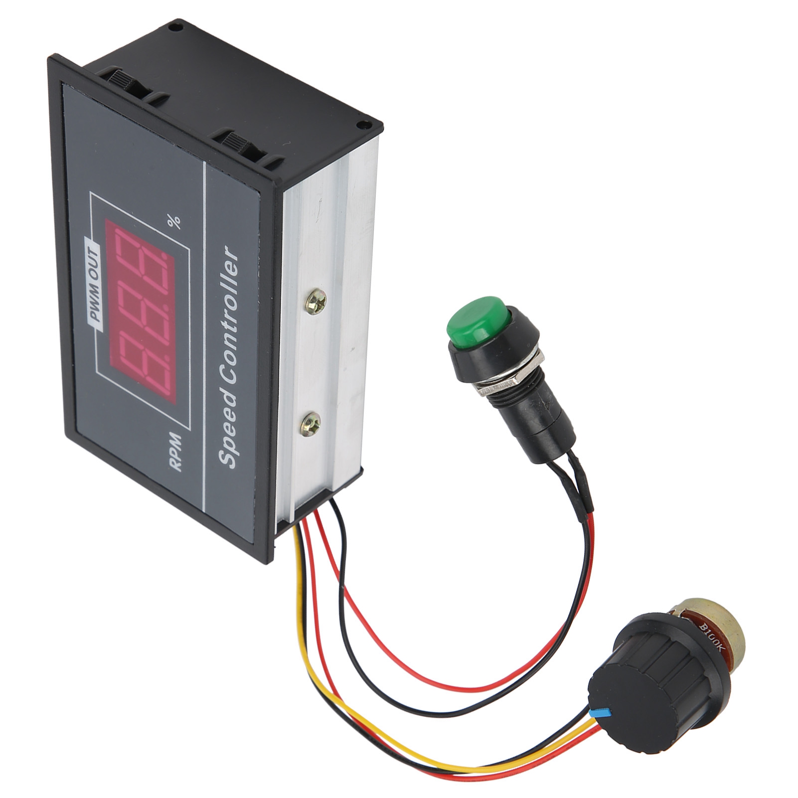 Pwm-drehzahlregler Für Gleichstrommotoren, Stufenlos, 6 V, 12 V, 24 V, 48 V