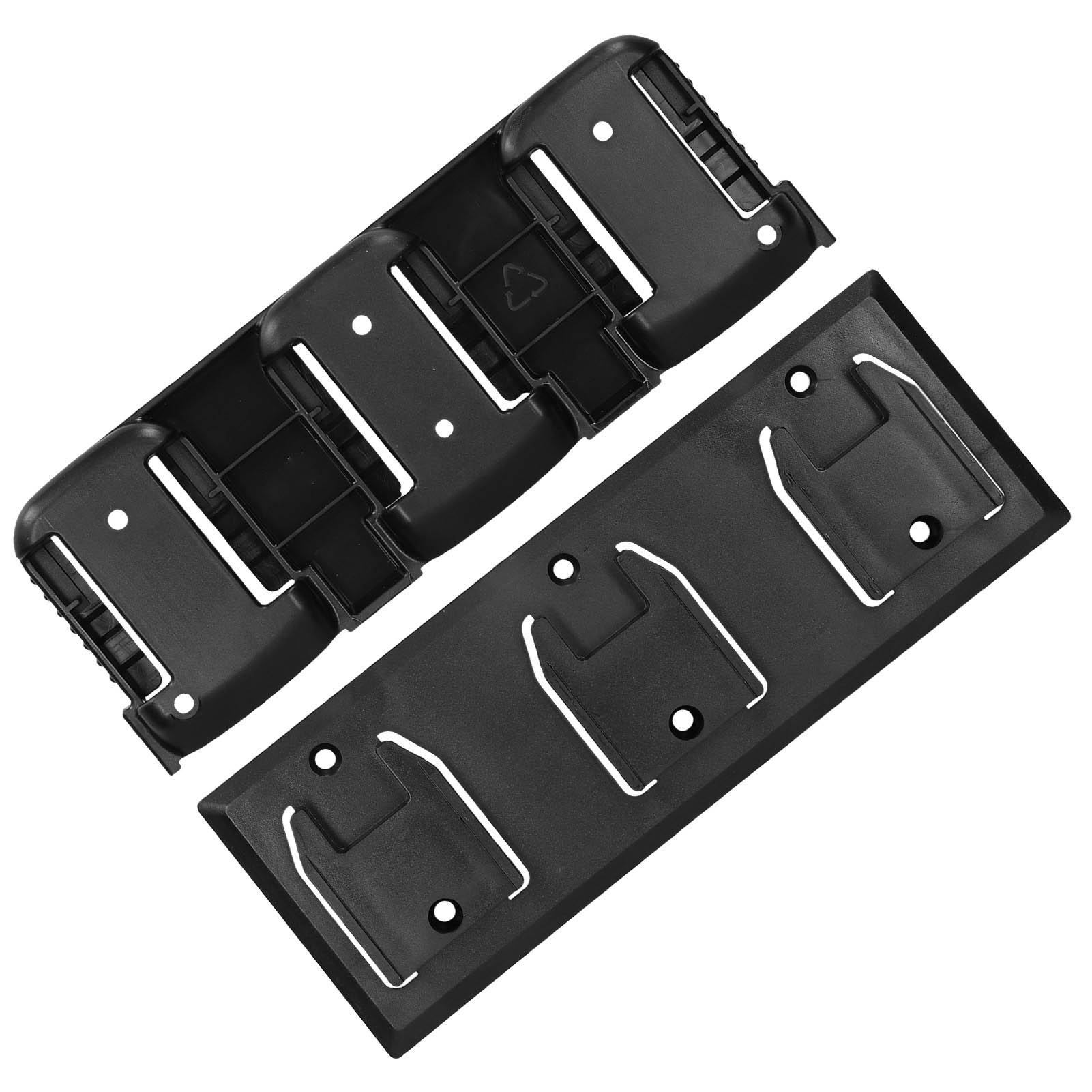 Akku-halterungsset Für Elektrowerkzeuge Mit 3-loch-befestigungsmöglichkeit Für Milwaukee 14,4 V/18 V/20 V/60 V