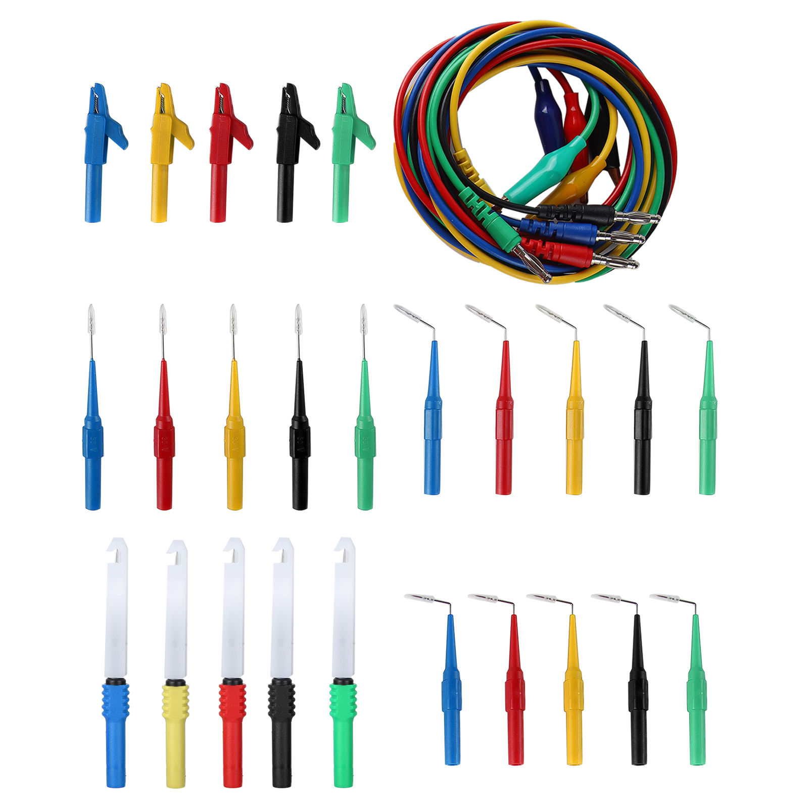 Jt8036-2 Prüfkabel-set Multimeter-prüfleitung Multifunktions-prüfleitung Wasserdichte Prüfspitze