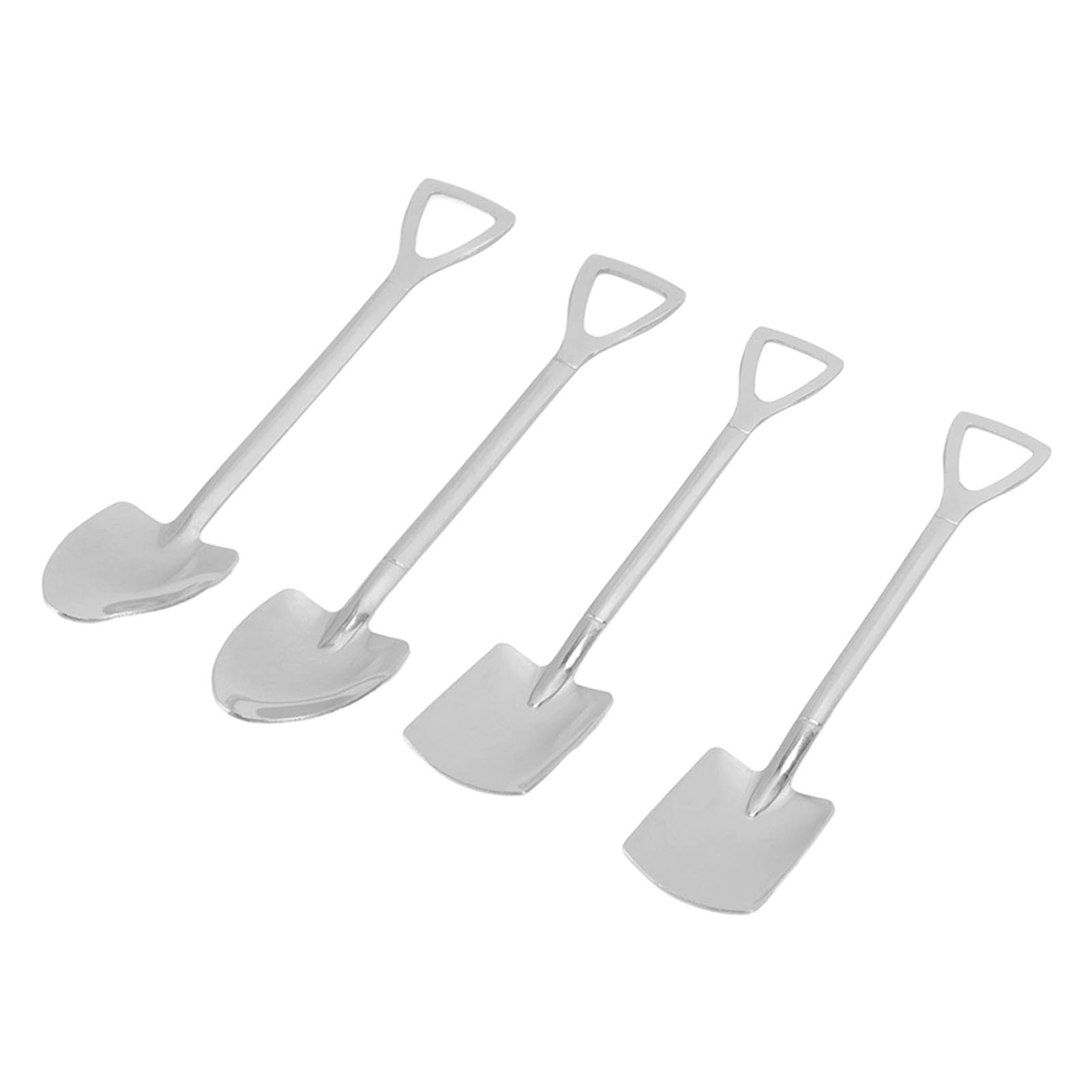 Niedlicher Schöpflöffel Aus Edelstahl, Hergestellt Aus Innovativem, Lebensmittelechtem Material, Wiederverwendbar, Zum Backen, Für Zucker Und Kuchen, Ideal Für Zuhause Und Cafés. Enthält 2 Spitze Und