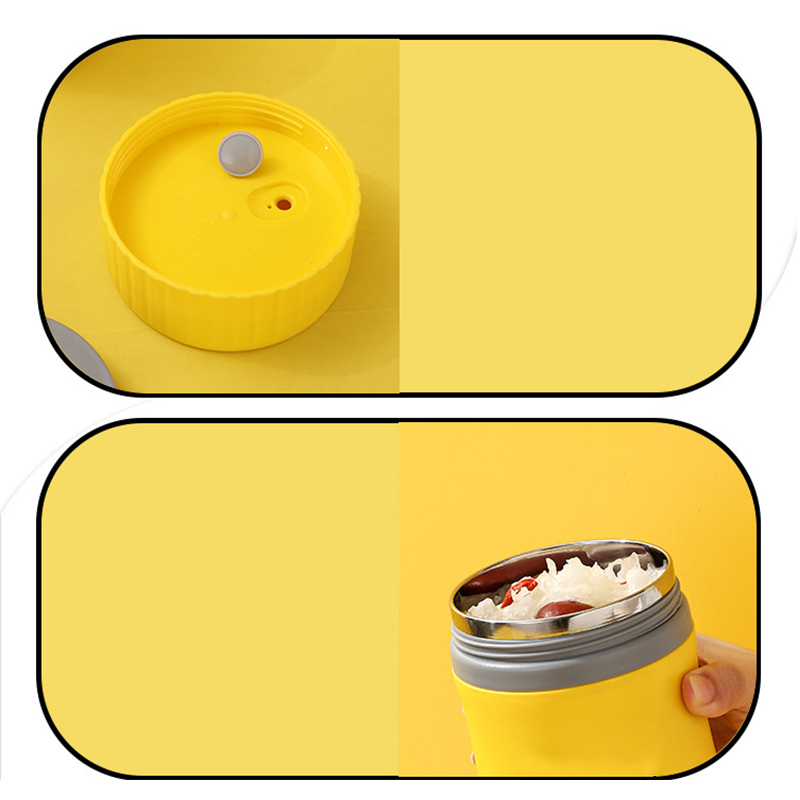 Isolierbecher Für Suppe, Porridge Oder Milch, Luftdichte Lunchbox Aus Edelstahl 304, 580 Ml.