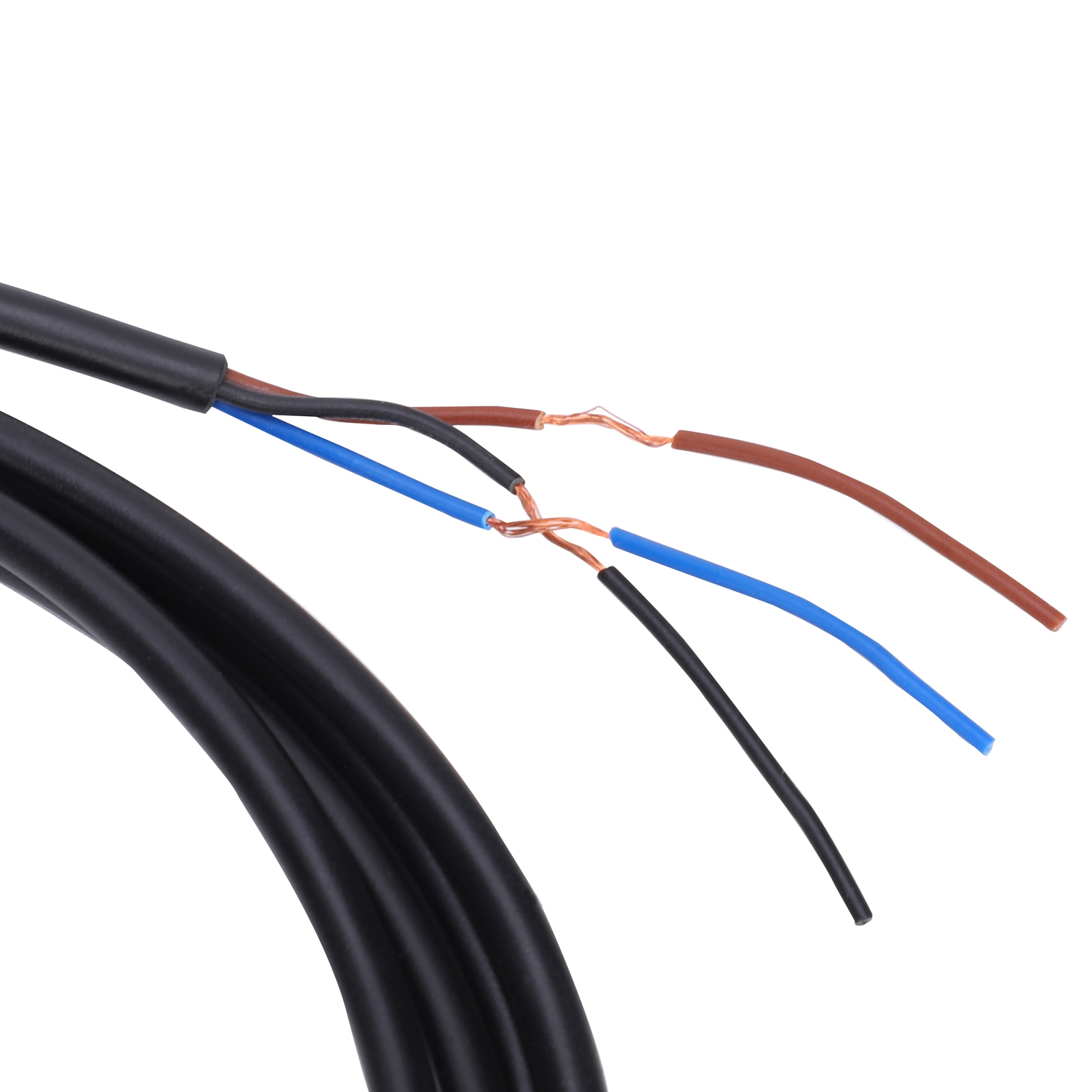 Berm Näherungsschalter, Wasserdicht, 3-adrig, Npn-öffnersensor Pr12-2dp, Dc 12–24 V, 50/60 Hz, 200 Ma