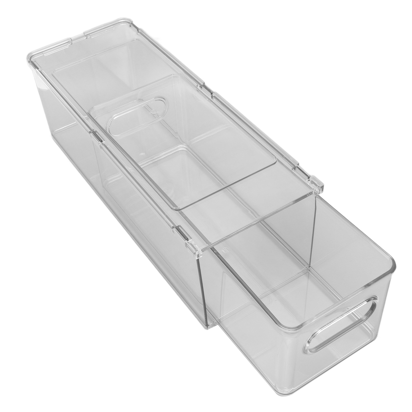 Schubladen-aufbewahrungsbox, Multifunktionaler, Stapelbarer Aufbewahrungsbehälter Für Zahnpasta, Haarspray, Seife, Make-up-tücher, Kosmetiktücher, 3 L