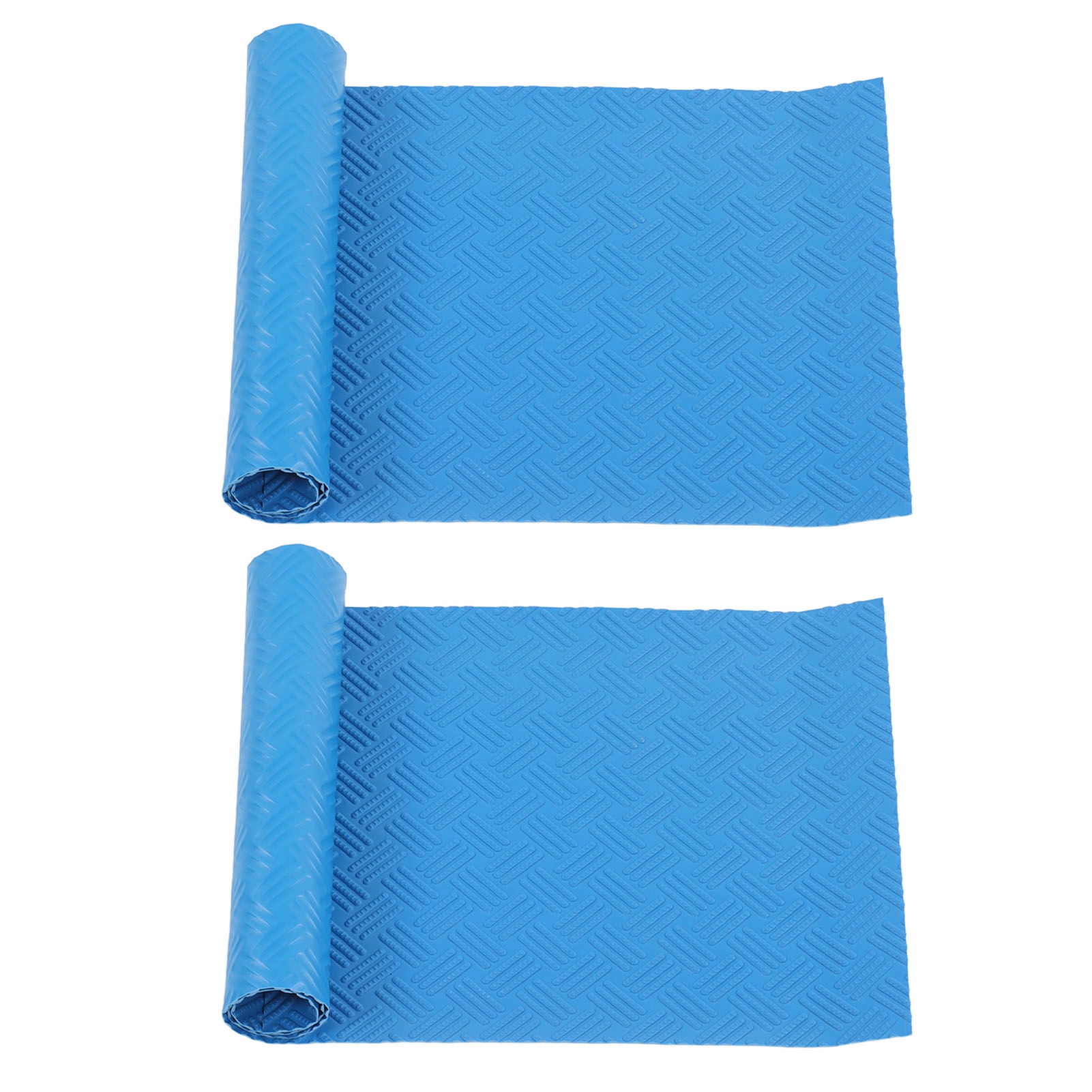 2-teiliges Set Aus Schwimmbadleitermatten, Gummischutzmatten, 60 X 24 X 0,1 Cm