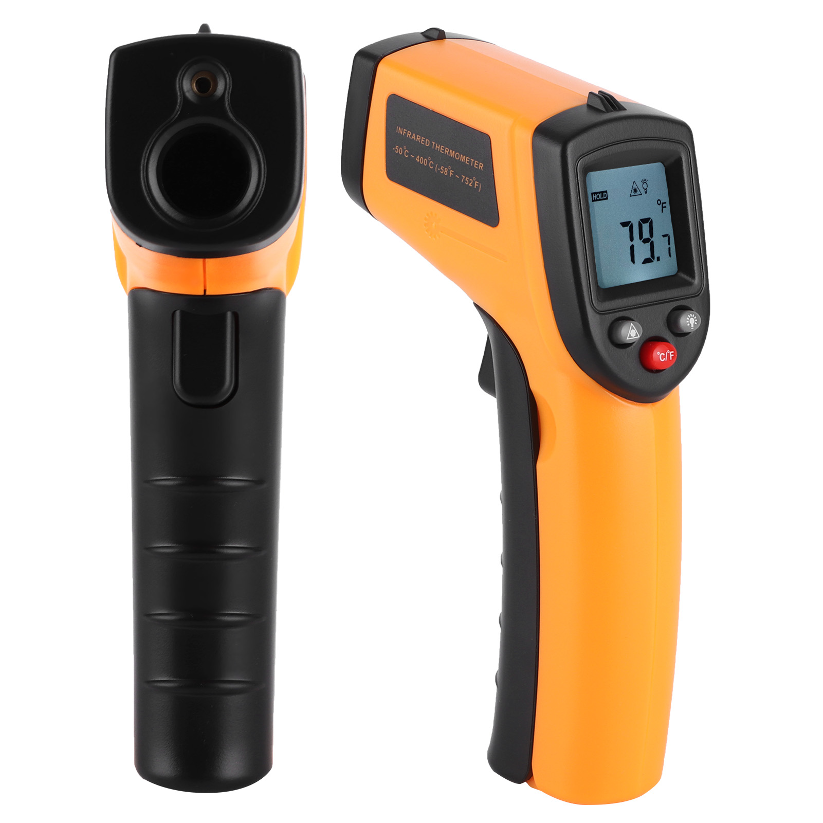 Gm320 -50-400℃ Industrielles Infrarot-thermometer, Handthermometer, Berührungsloses Temperaturmessgerät