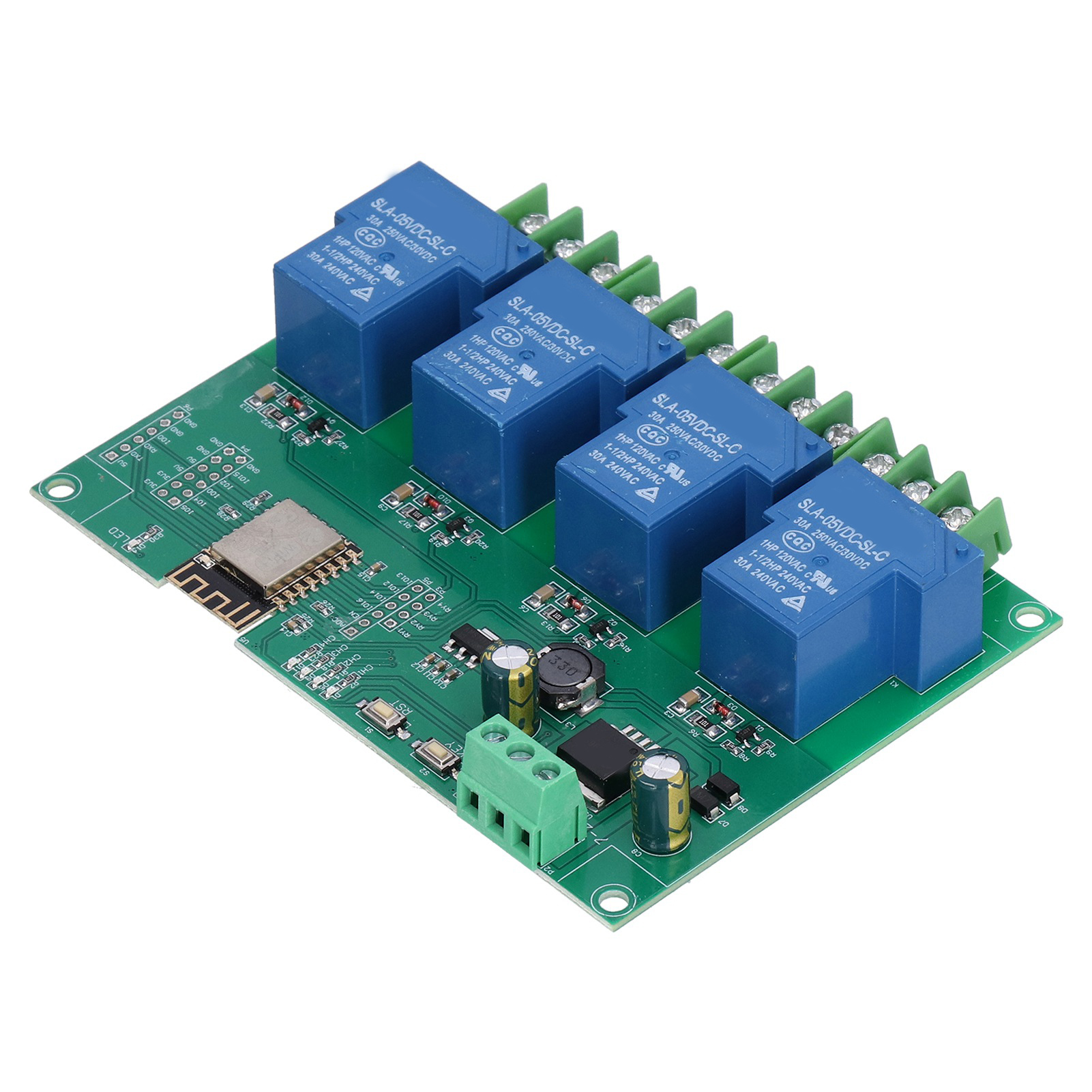 Relaismodul 4-kanal Wifi-fernsteuerungs-entwicklungsboard Dc 7–28 V/dc 5 V Für Esp8266