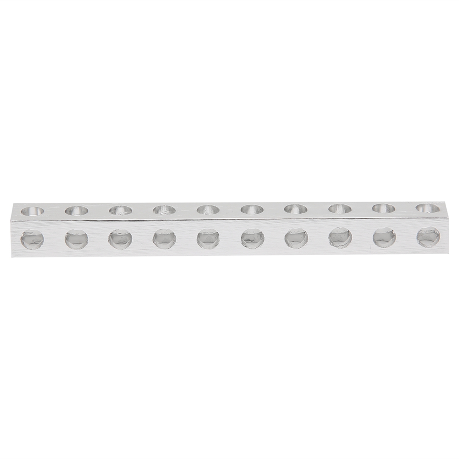 3106‑0010‑0080 Vierkantträger Mit 10 Löchern, Zubehörteil Für Roboterstrukturen, 8 X 8 X 80 Mm