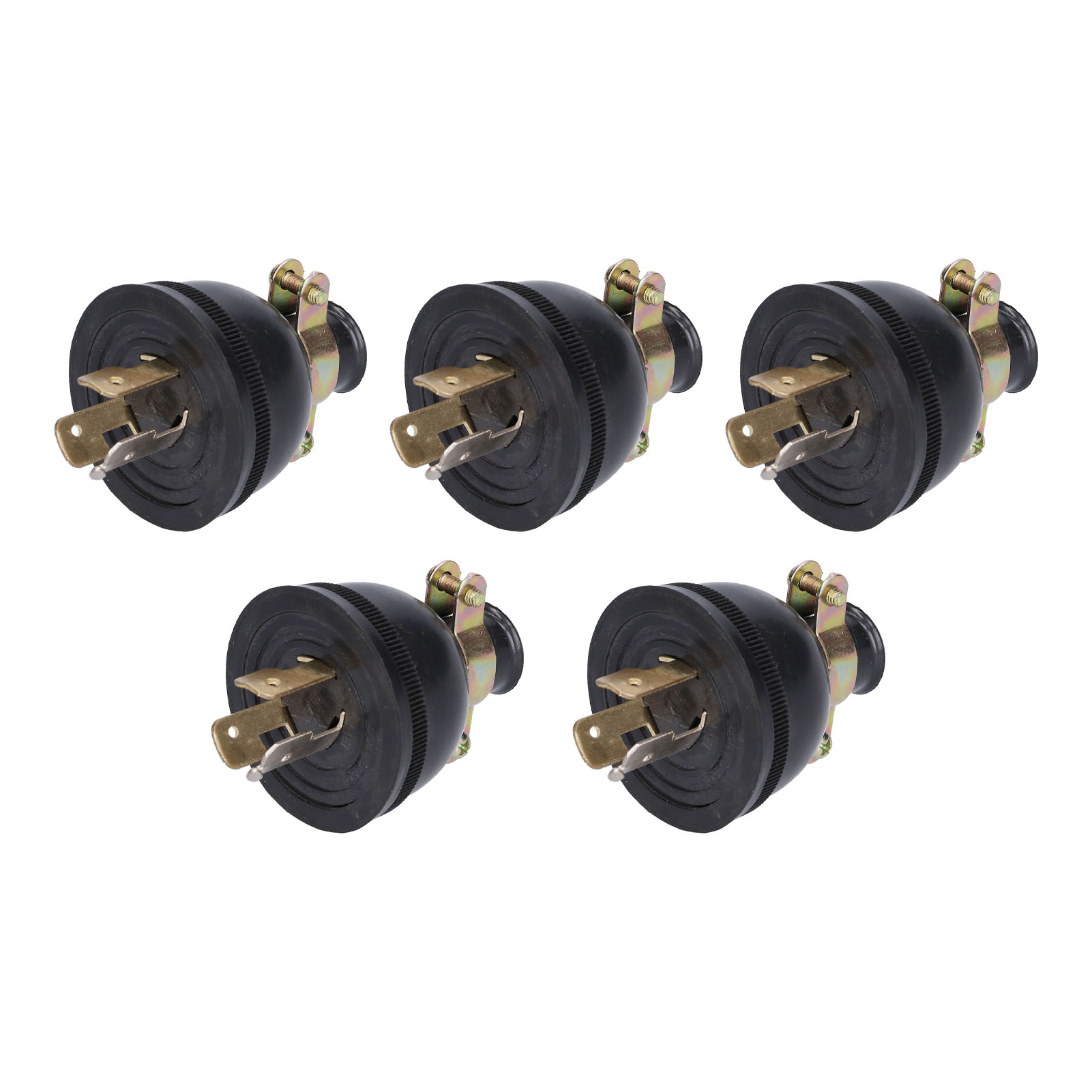 5 Stück Generatorstecker, 3-polig, Benzin, Mit Anti-loose-funktion, Zubehörteile, 168°f/170°f, Us-stecker, 250 V