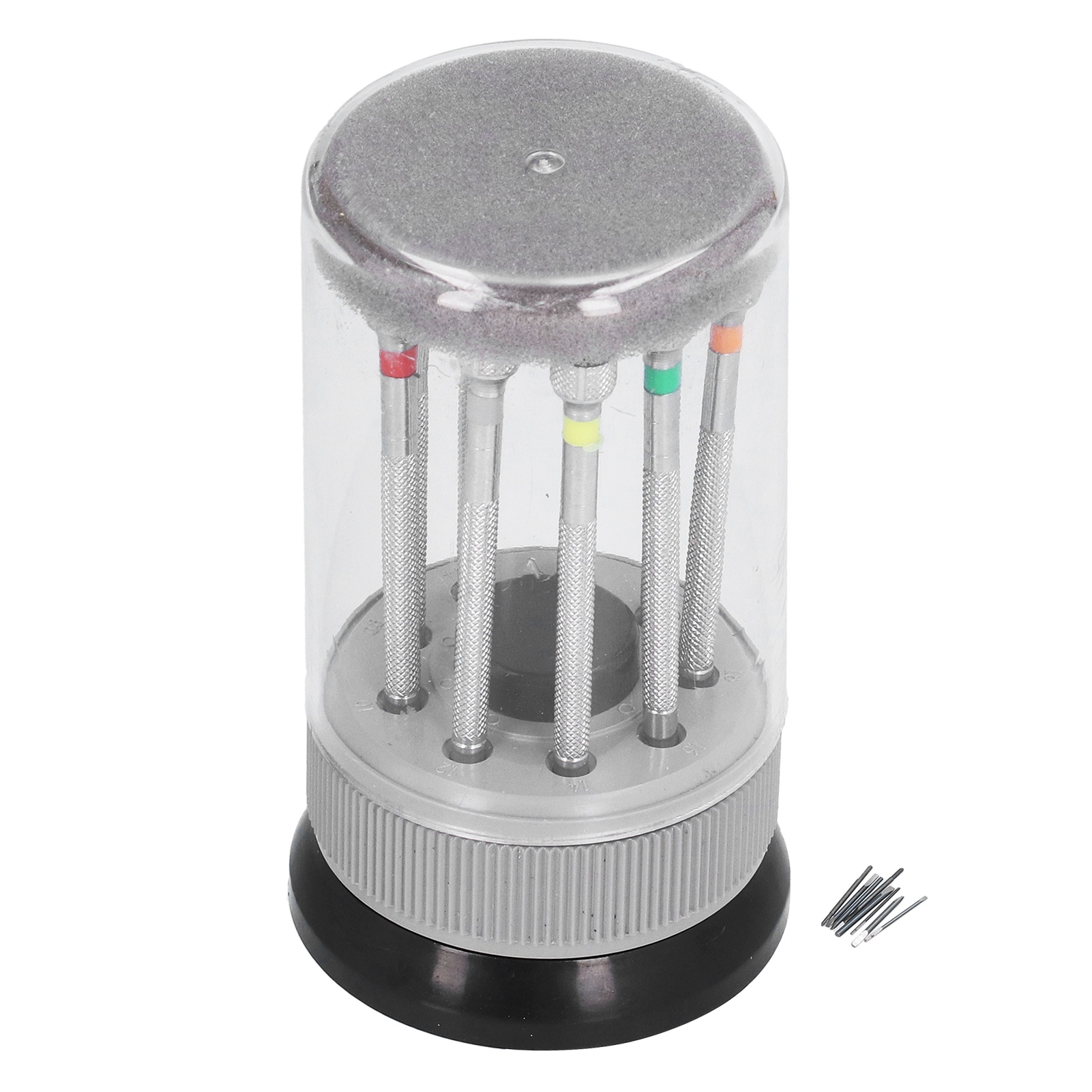 Uhrenreparatur-schraubendreher-set, Rundes Präzisions-multifunktionswerkzeug Mit Drehbarer Basis 0064