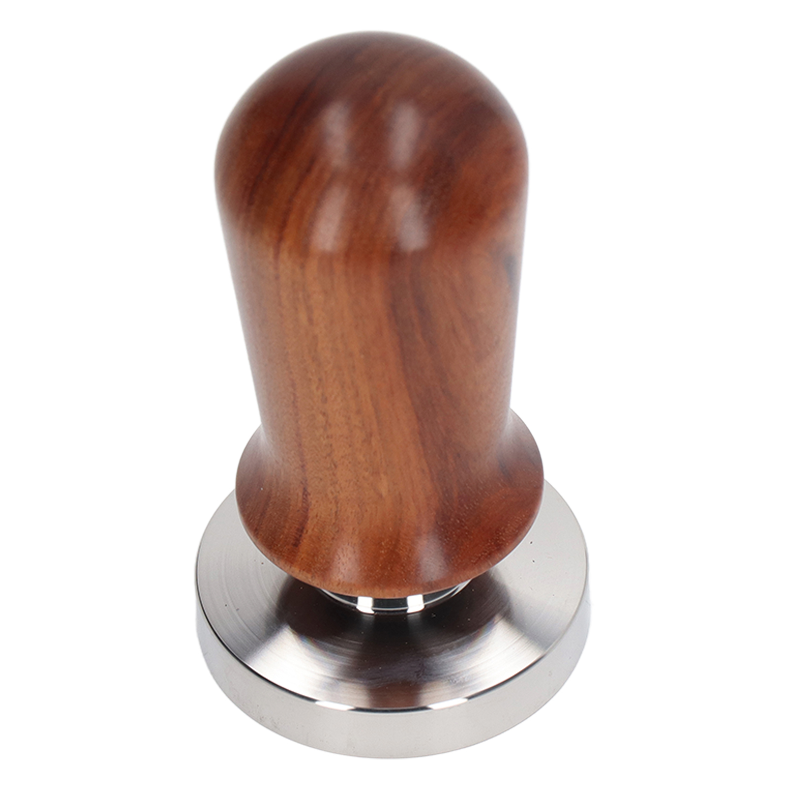 Tragbarer Kaffeetamper, Separates Design, Edelstahl, Mit Ergonomischem Holzgriff, Für Zuhause Und Cafés (58 Mm).