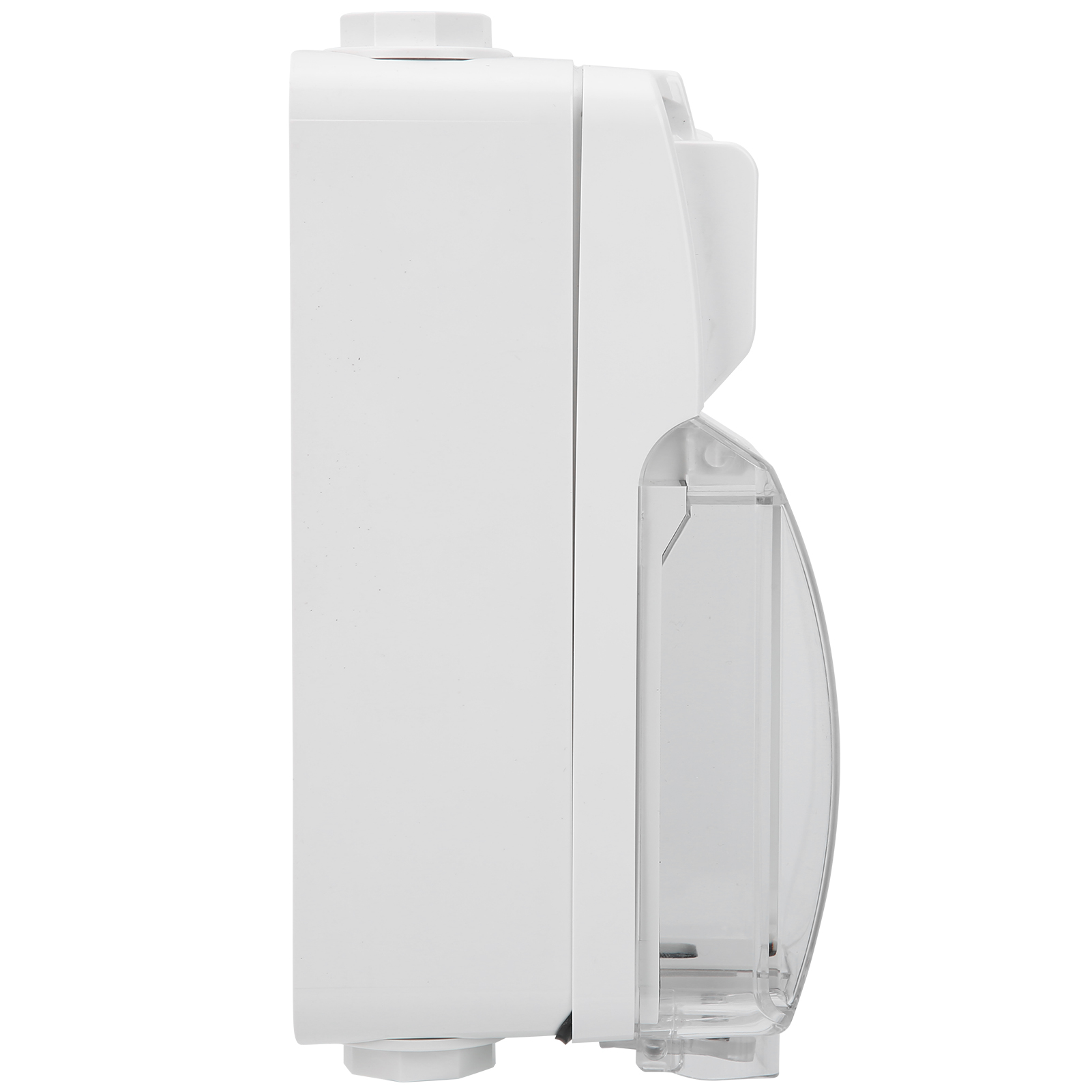 250v Außenwandsteckdose, 3 Löcher, Wasserdichtes Schaltergehäuse, Abs-stecker Ohne Bohrungen