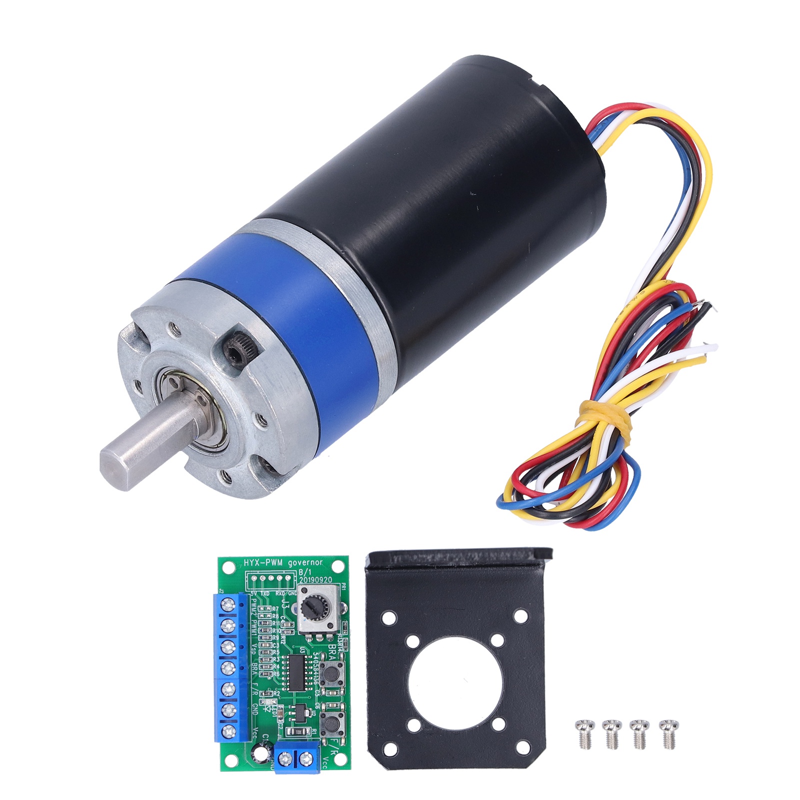 Dc24v Getriebemotor, Bürstenlos, Drehzahlreduzierung, Spule Aus Reinem Kupfer, Mit Steuerung Cm36‑3650, 1200 U/min