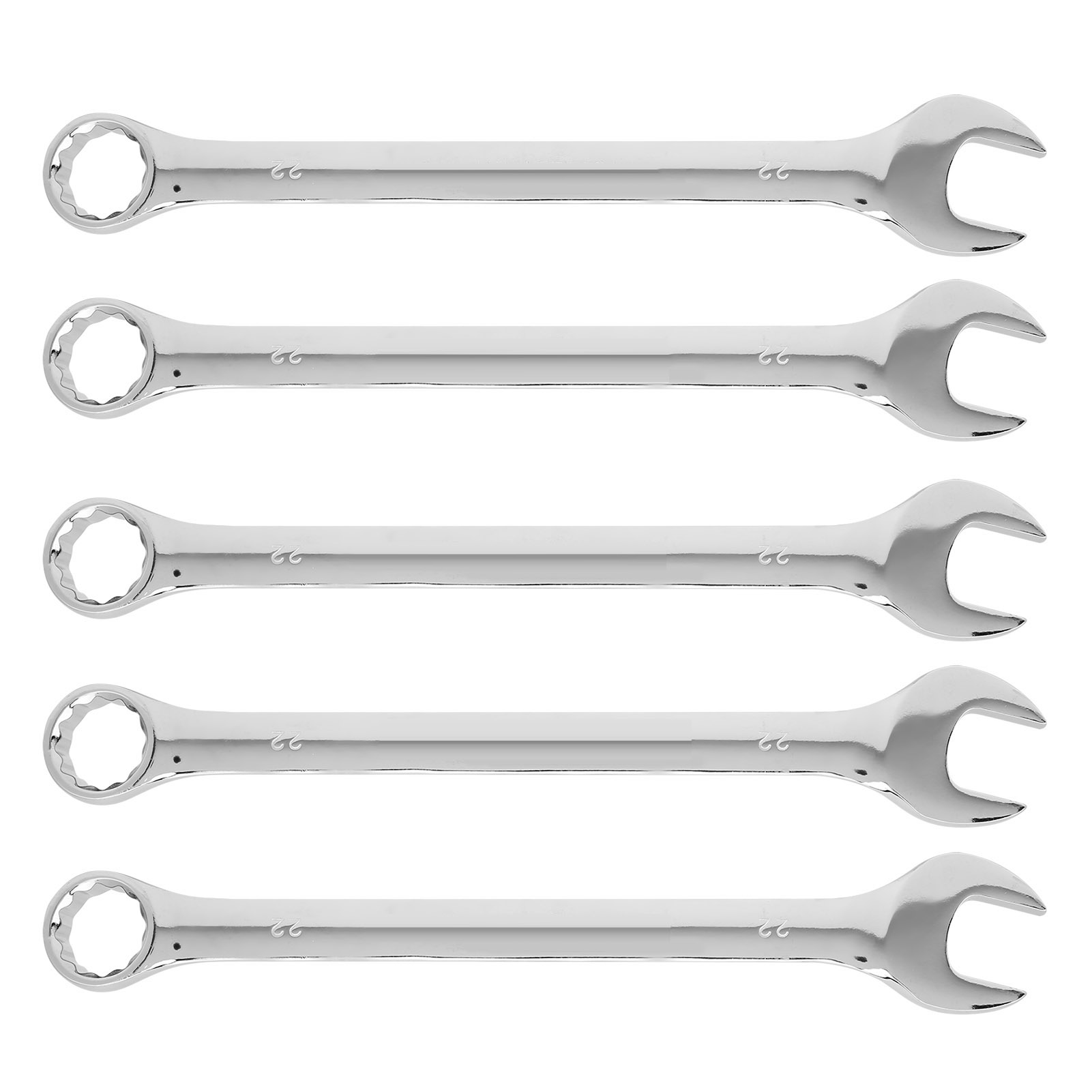 5-teiliges Ratschenschlüssel-set, Mehrzweck-ringschlüssel, Chrom-vanadium-stahl, 22 Mm
