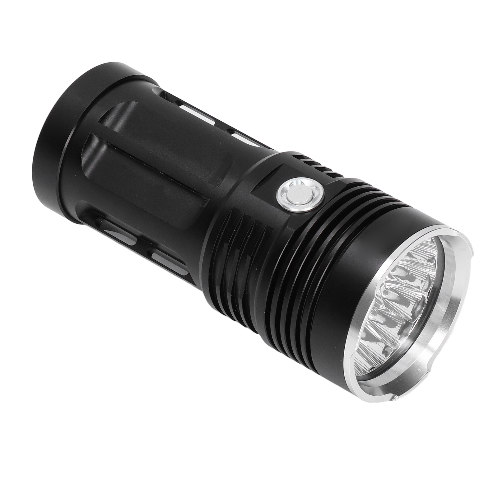 Led-taschenlampe Mit 10000 Lumen Helligkeit, Schutzfunktion, Wasserdicht, Leicht, Tragbar, Große Reichweite
