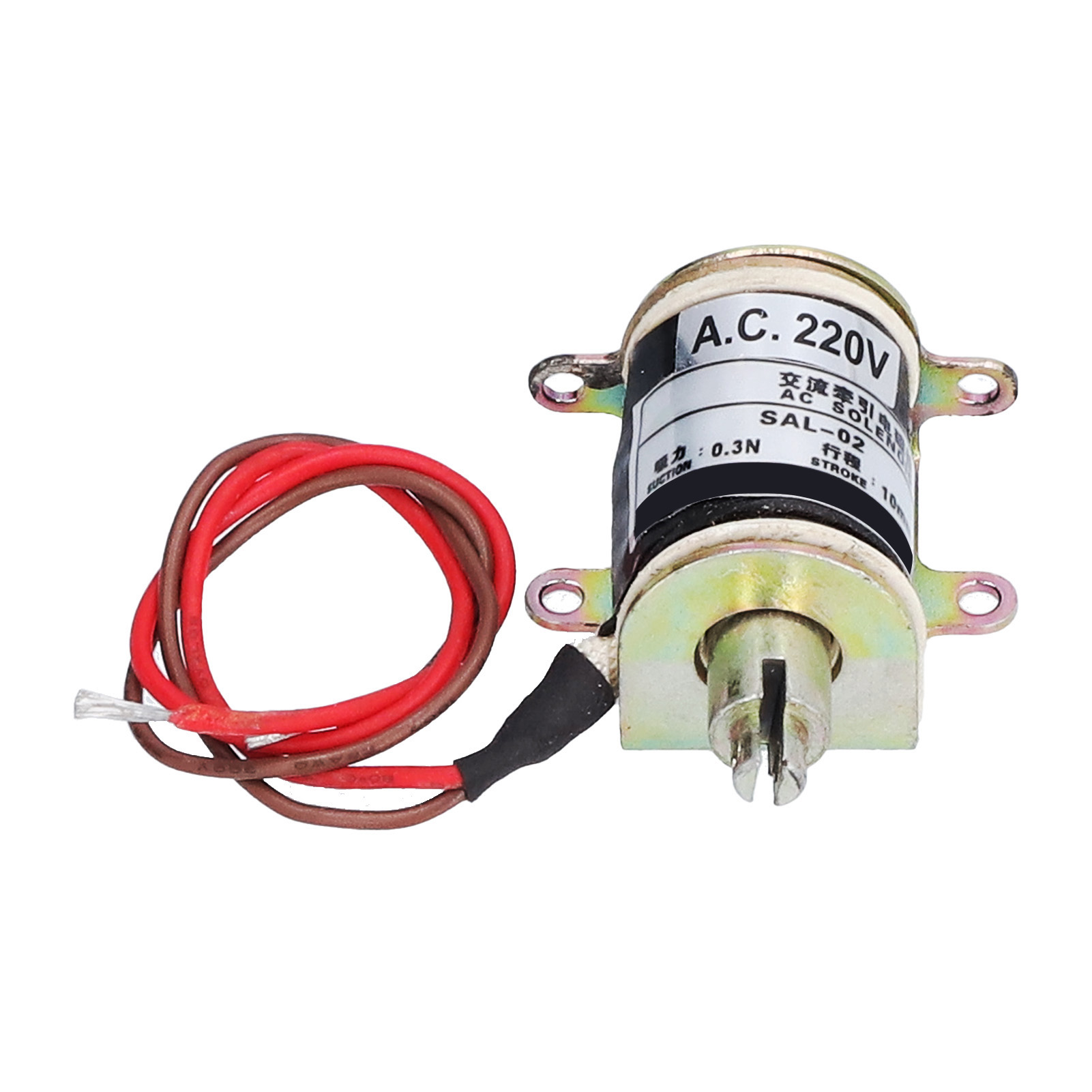 Berm Schub-zug-elektromagnet, Rohrförmiger Traktionssolenoid, 0,3 N Saugkraft, 10 Mm Hub, Sal 02, Ac220v