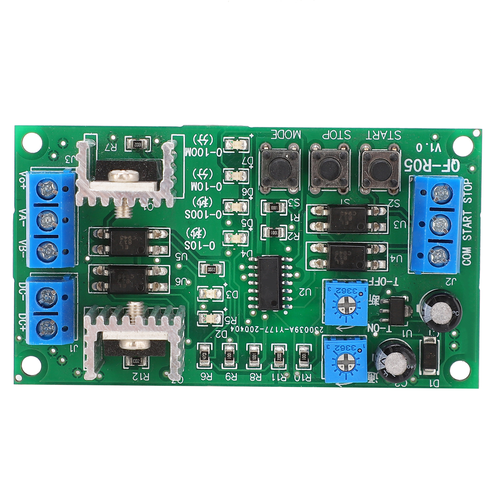 Mos-relaismodul Qf‑r05, Ein-/ausschaltzyklus, Dc 6 V–20 V, Zur Steuerung Von Tv-lampenmotoren