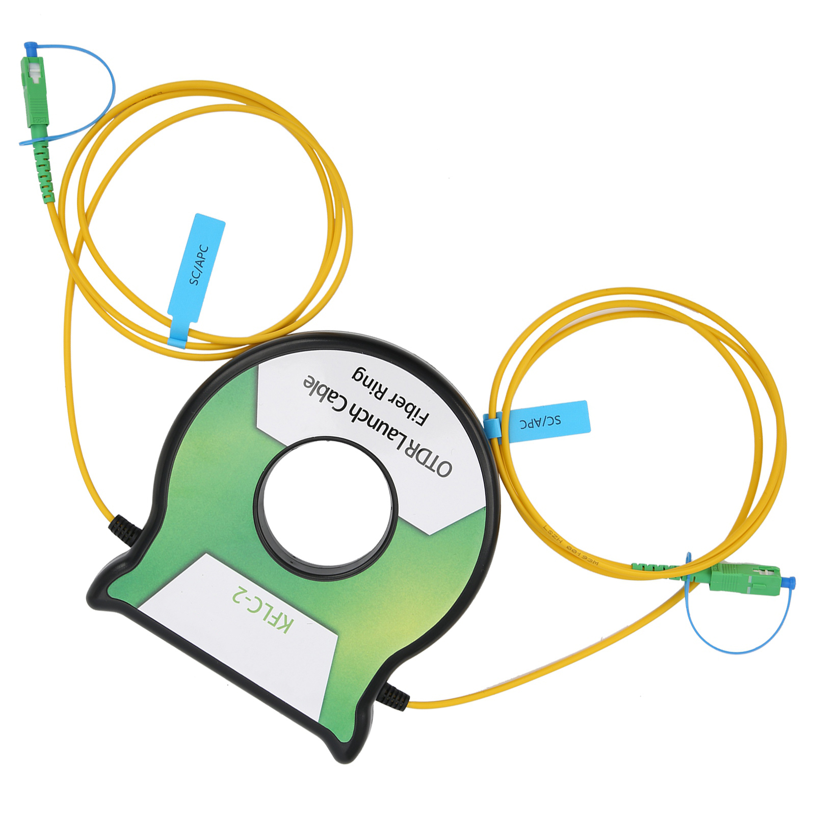 Otdr-glasfaser-einspeisekabel Singlemode 9/125 Μm 500 M Os2 Sc/apcsc/apc-steckeradapter