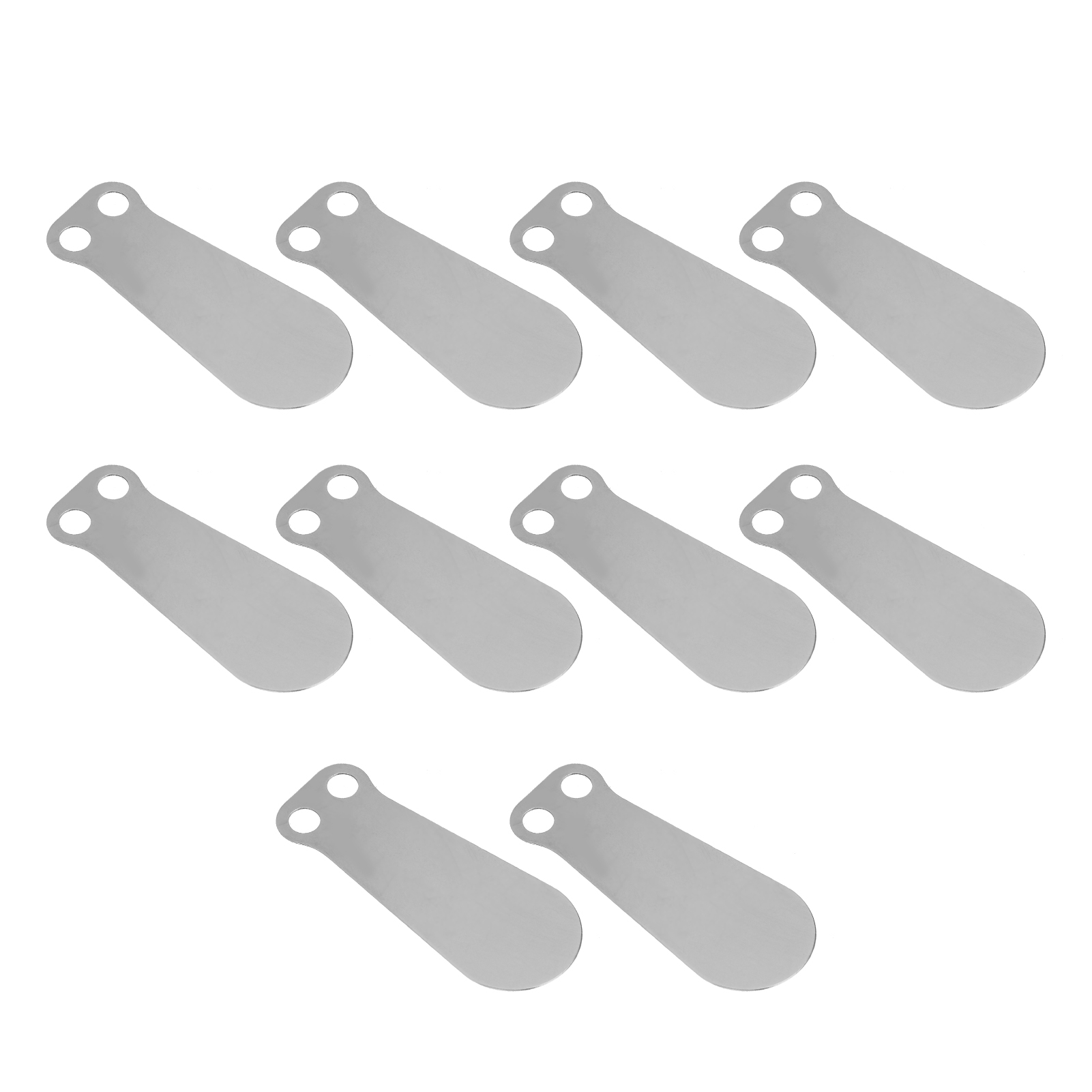 10 Stück Luftkompressor-ventilplatten, Zungenförmig, Gusseisen, Einlass- Und Auslasszubehör, 80 Auslass-kurzplatte