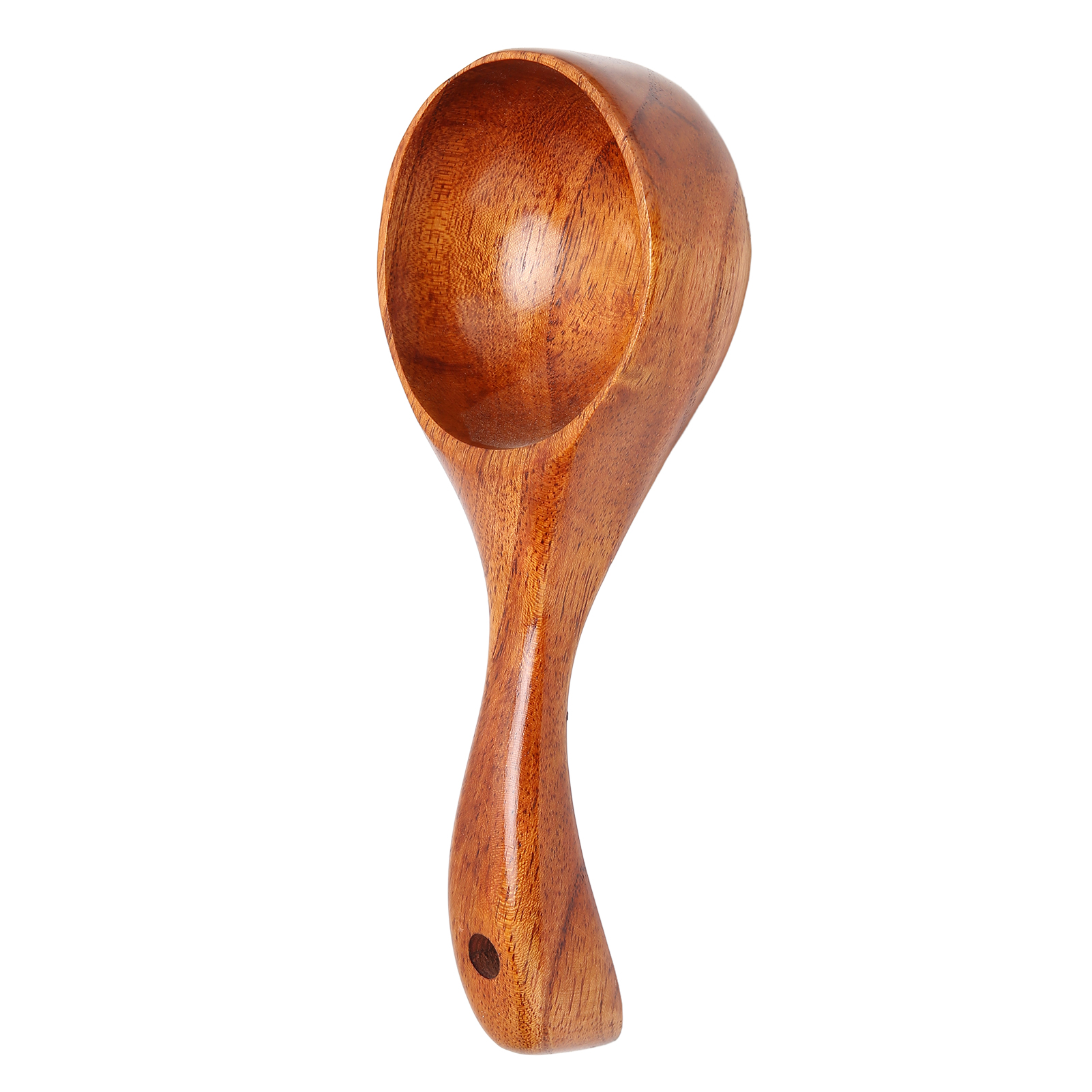 Porridgelöffel Aus Holz, Ergonomischer Griff, Glatte Oberfläche, Holzkelle Für Die Küche Zu Hause Und Im Restaurant