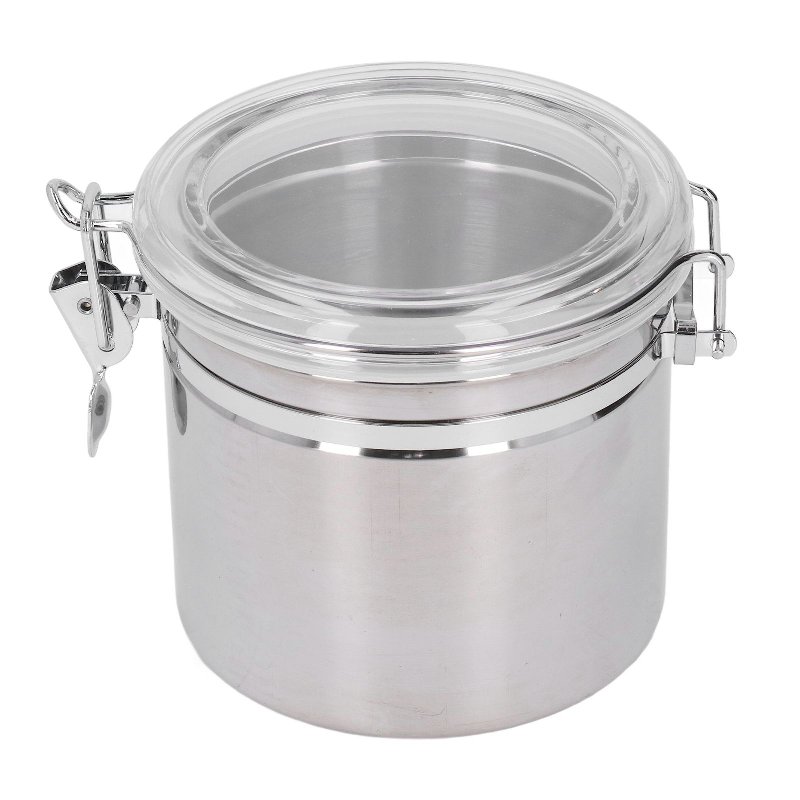 Edelstahl-vorratsdose, Luftdicht Verschlossen, Für Trockenfrüchte, Milchpulver Und Tee, Mittelgroß, 1300 Ml
