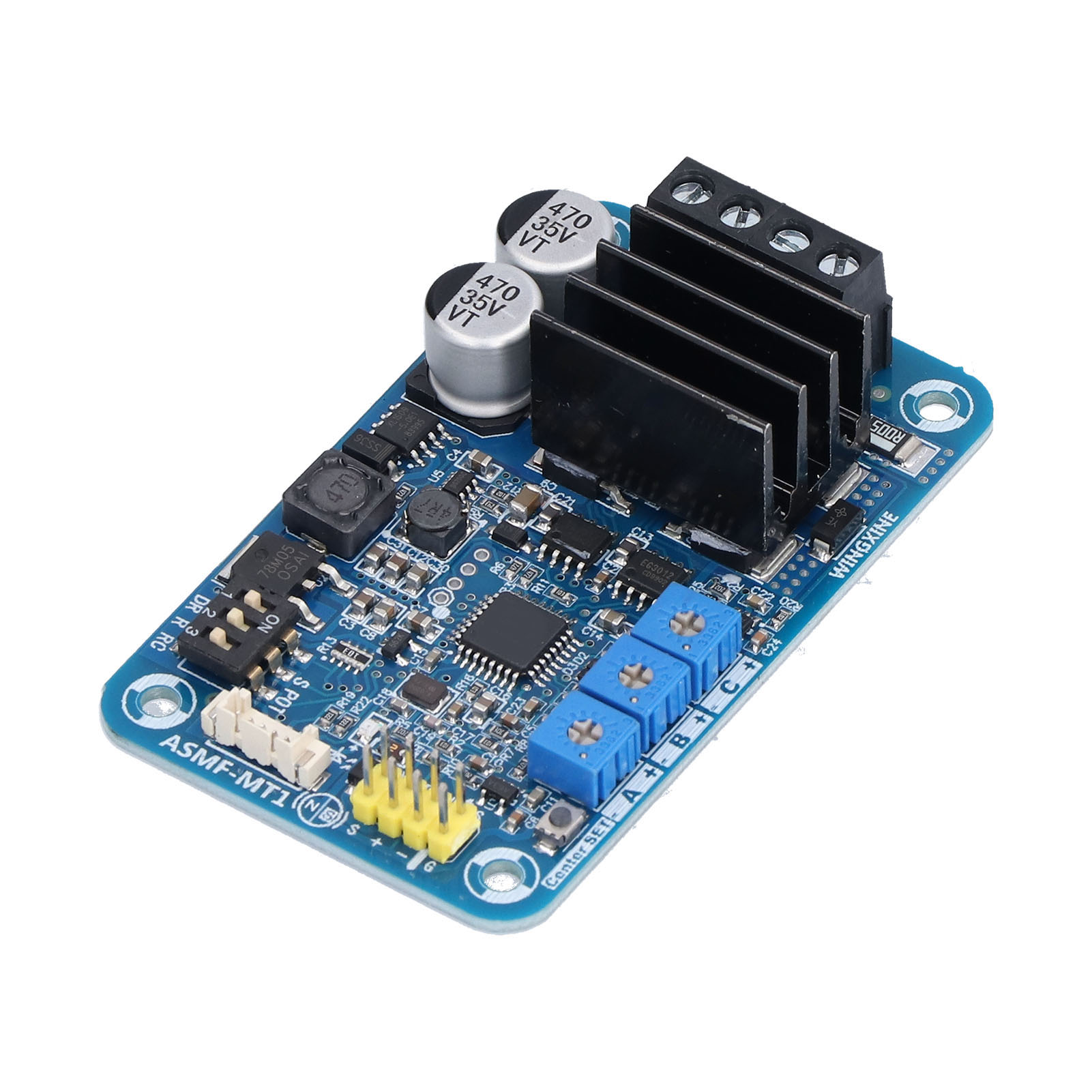 Servo-controller-modul Mit Magnetischer Codierung, Einkanal-diy-controller-modul, Hohes Drehmoment 500 Nm, 7–24 V, 10 A, Asmf-mt1