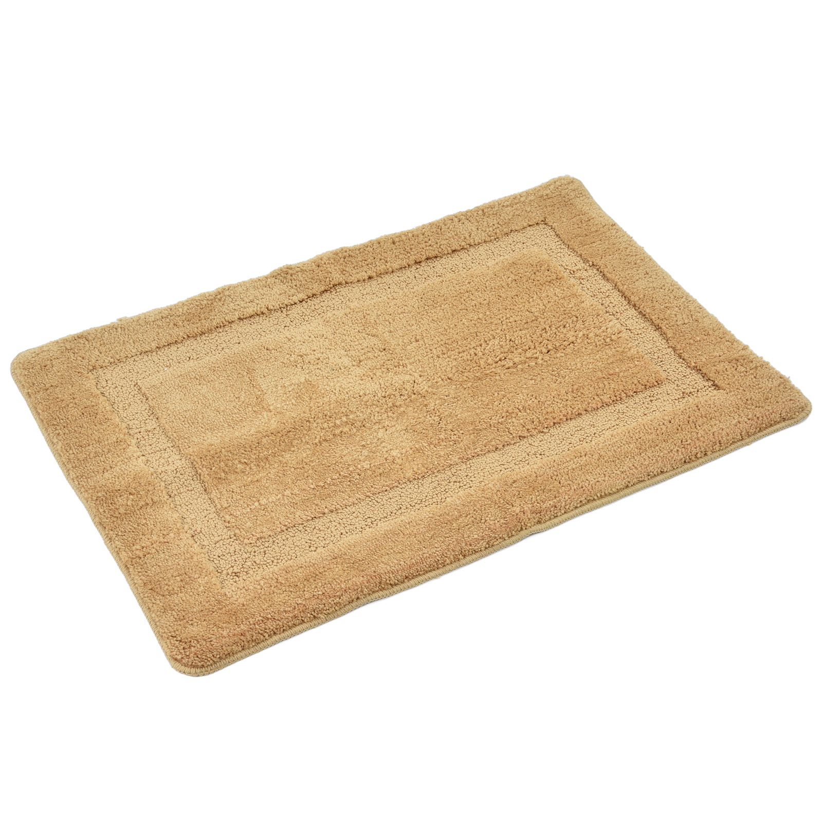 Rechteckige Badematte 50 X 80 Cm, Türvorleger, Schnelltrocknend, Aus Polyester, Rutschfest, Für Schlafzimmer Und Badezimmer