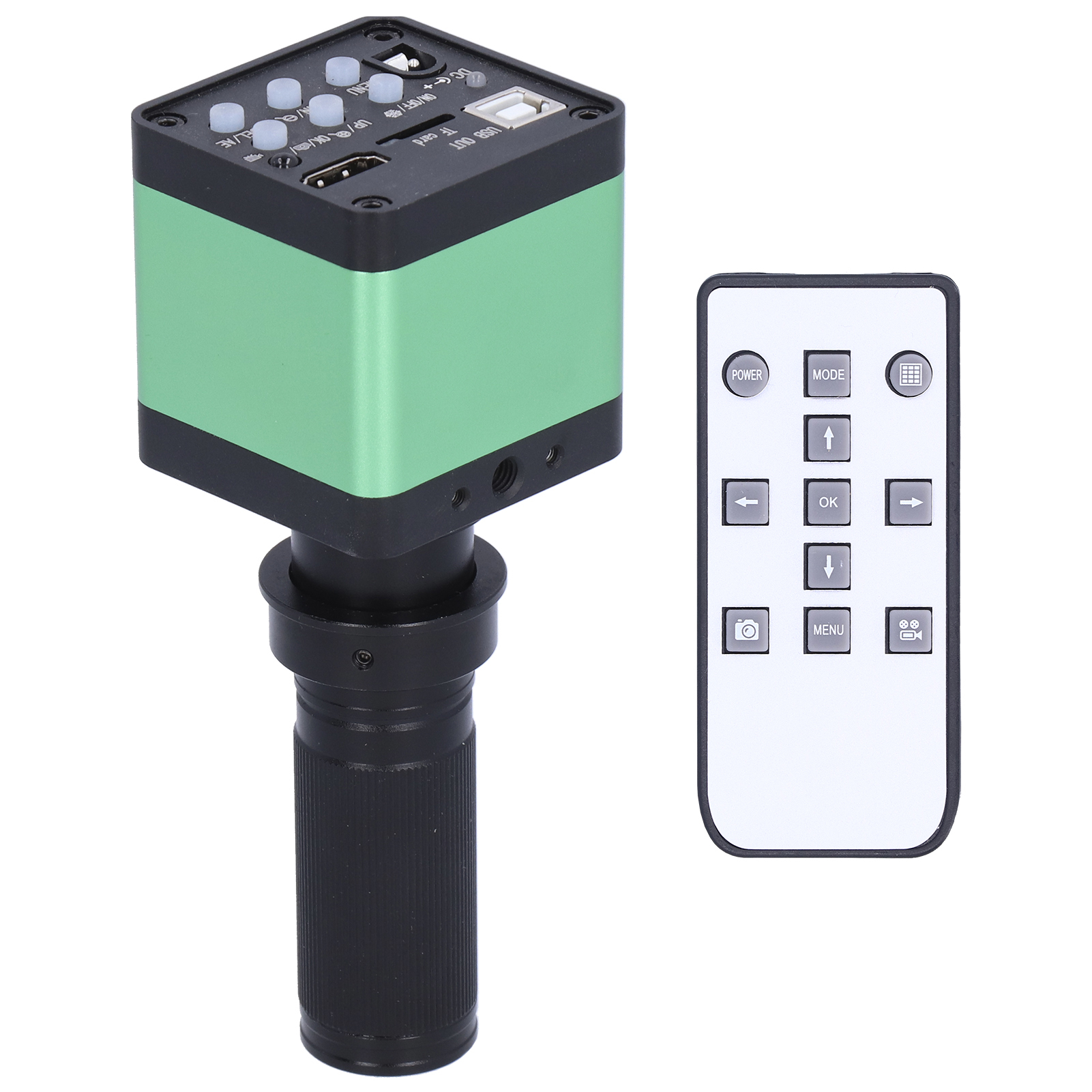 48-mp-2k-1080p-videorekorder, Usb-industrie-digitalvideomikroskopkamera, Ac100–240v, Eu-stecker